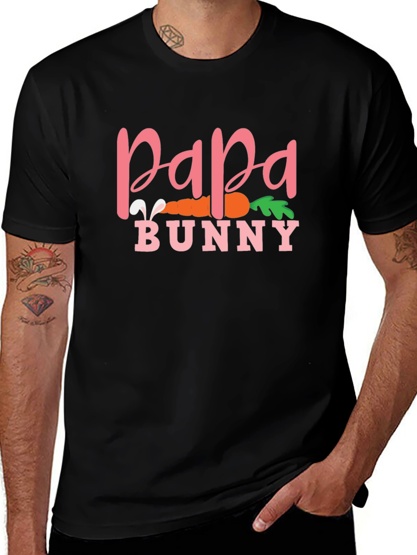 Papa Bunny Easter T-Shirt