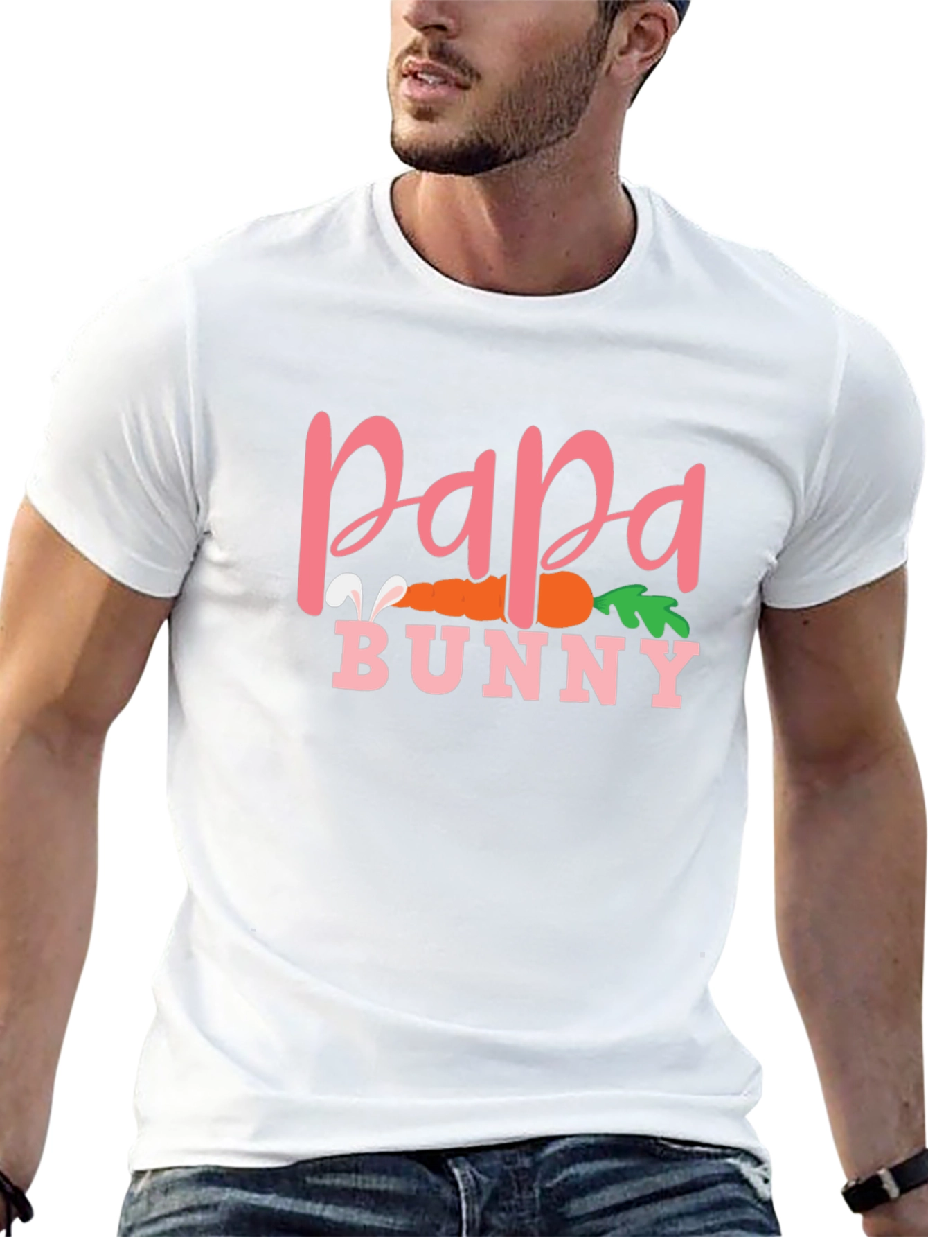 Papa Bunny Easter T-Shirt