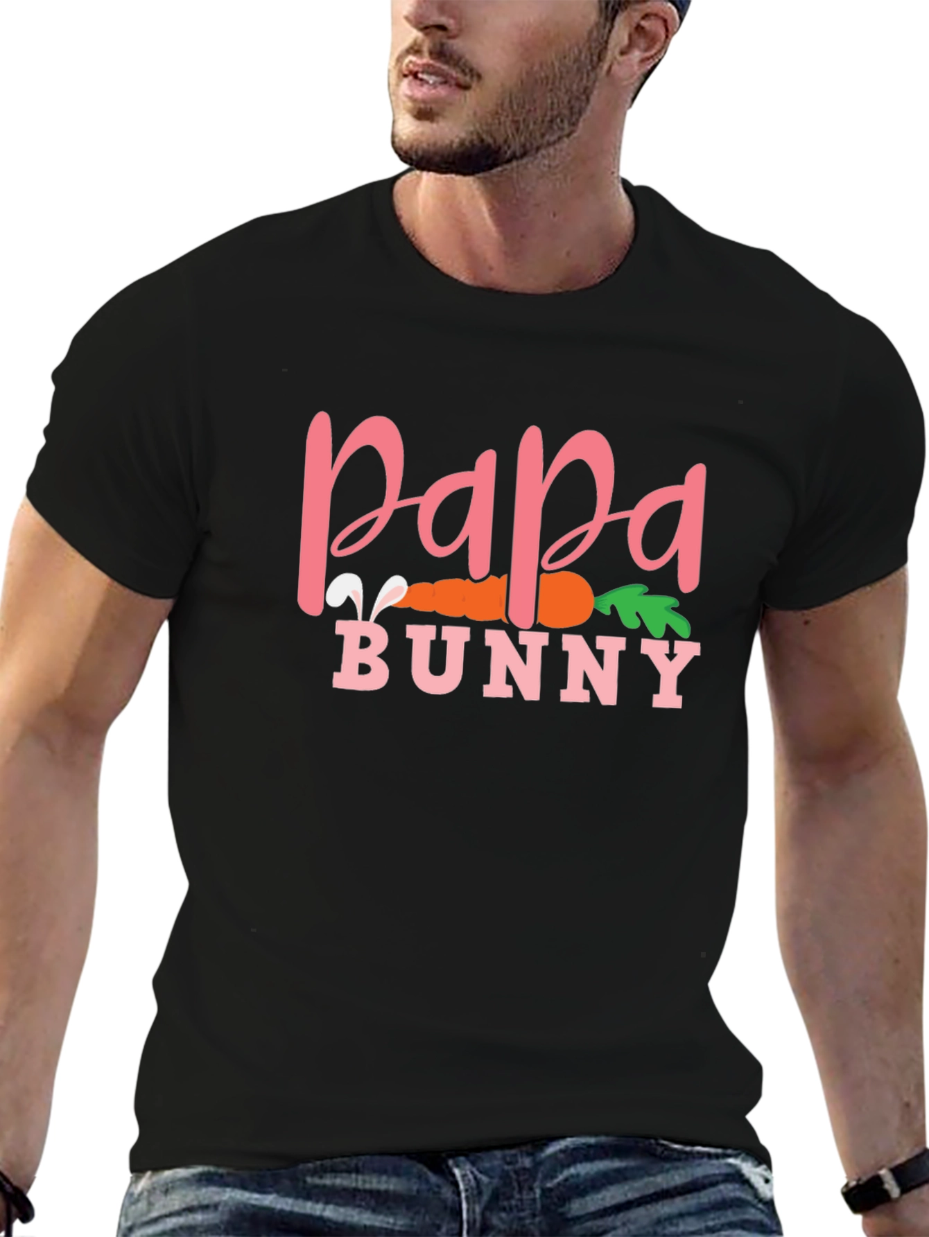 Papa Bunny Easter T-Shirt