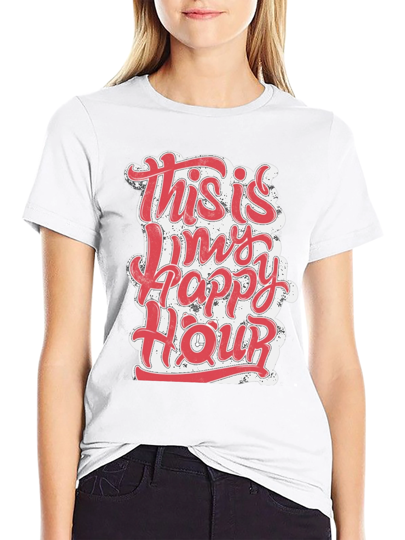 This is My Happy Hour Graphic Tee