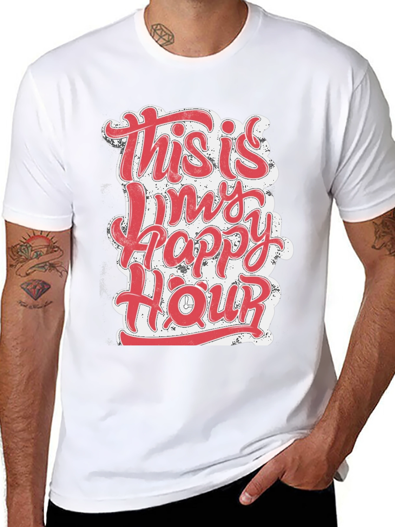 This is My Happy Hour Graphic Tee