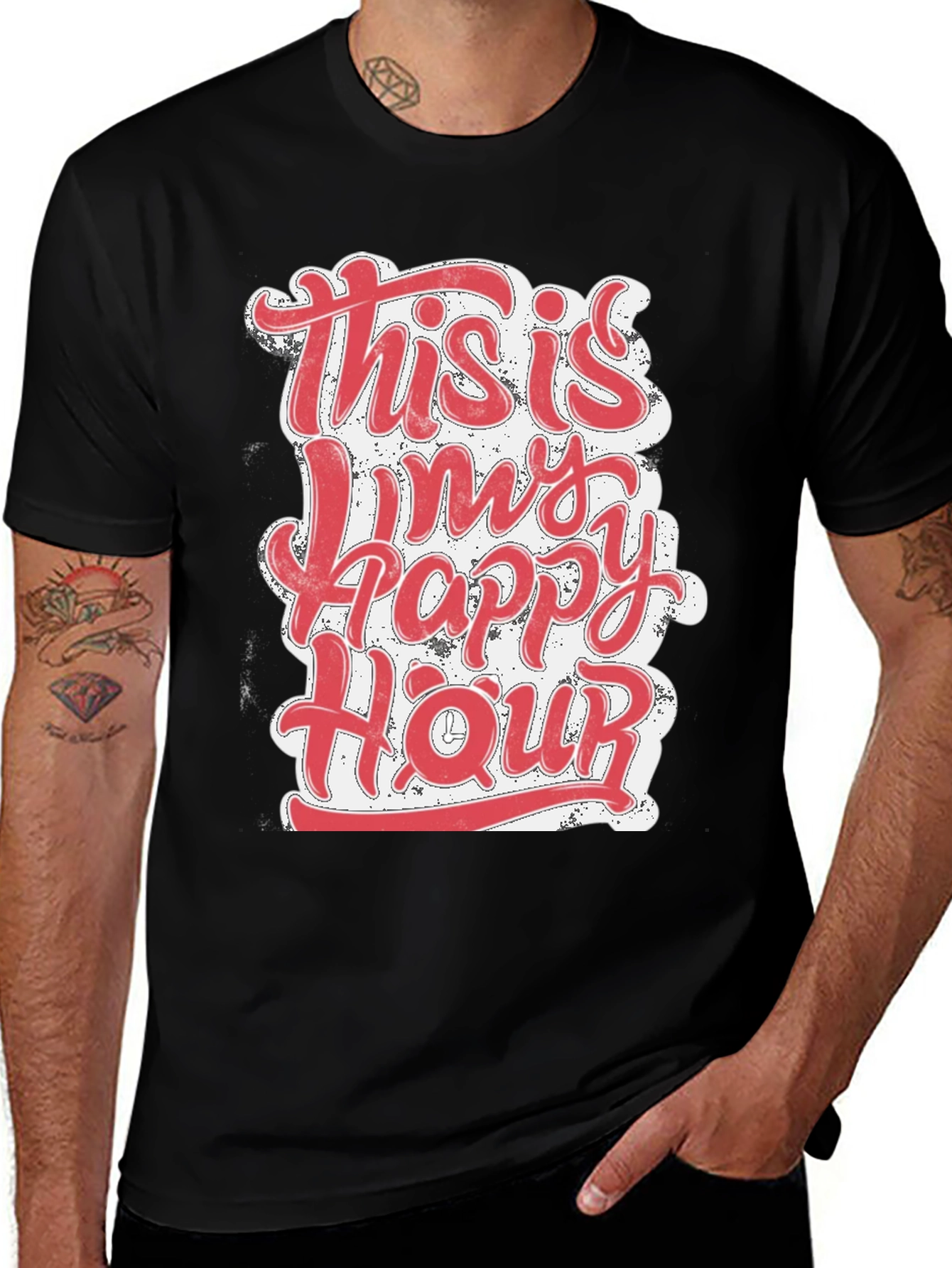 This is My Happy Hour Graphic Tee