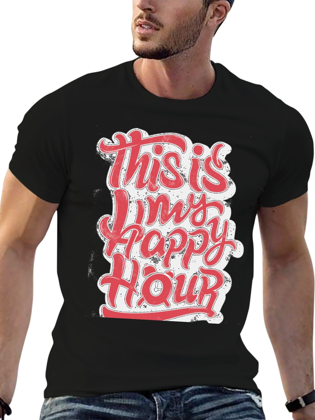 This is My Happy Hour Graphic Tee