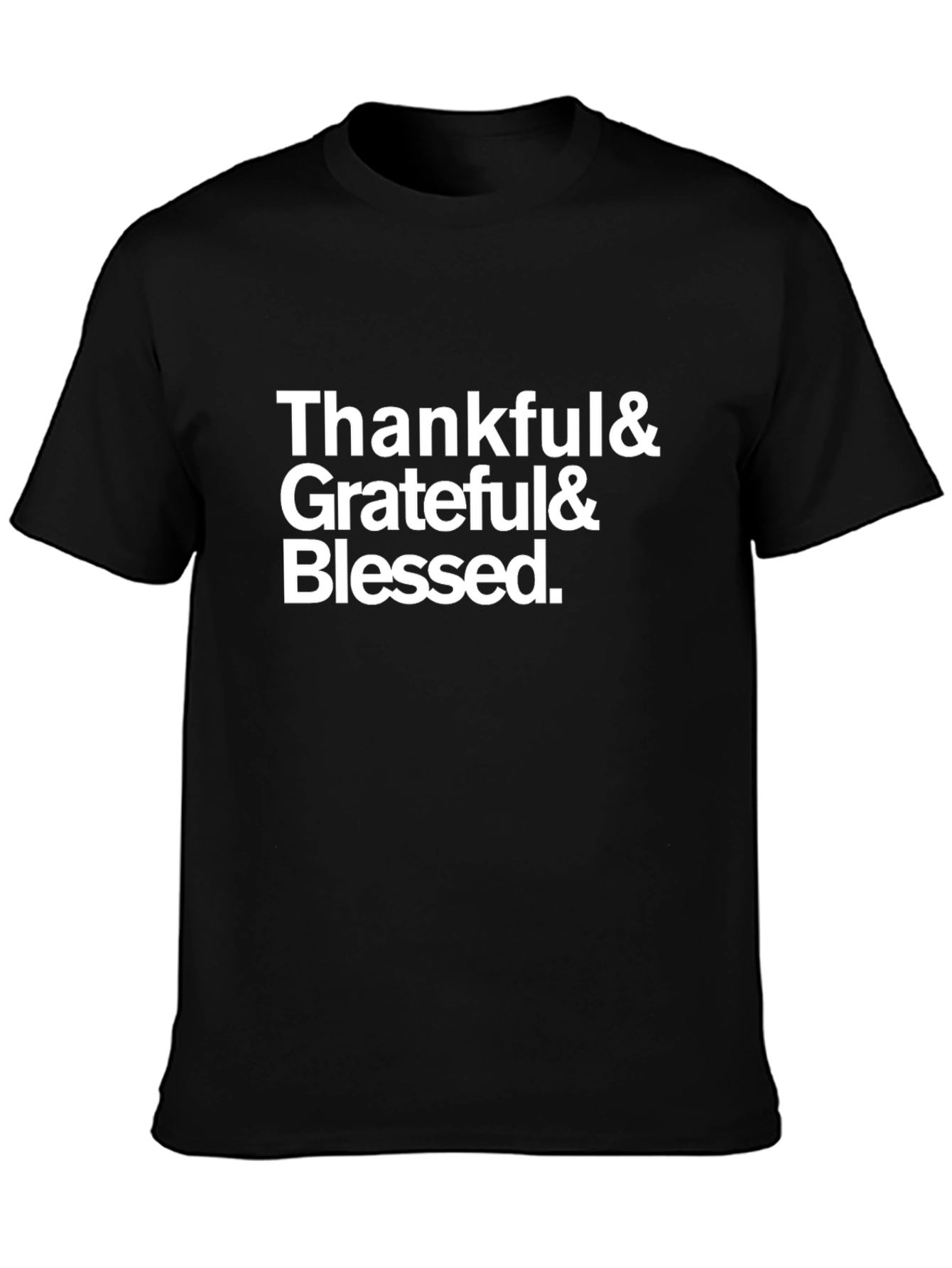 Thankful Grateful Blessed Graphic Tee