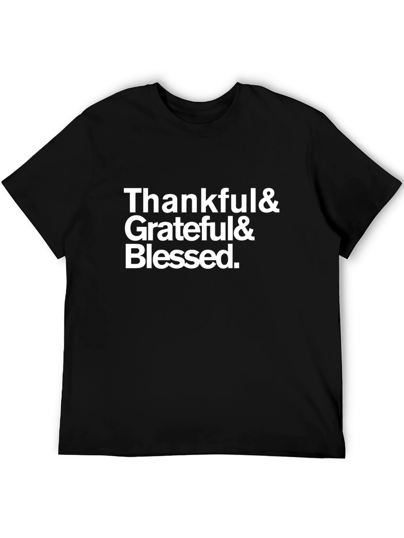 Thankful Grateful Blessed Graphic Tee