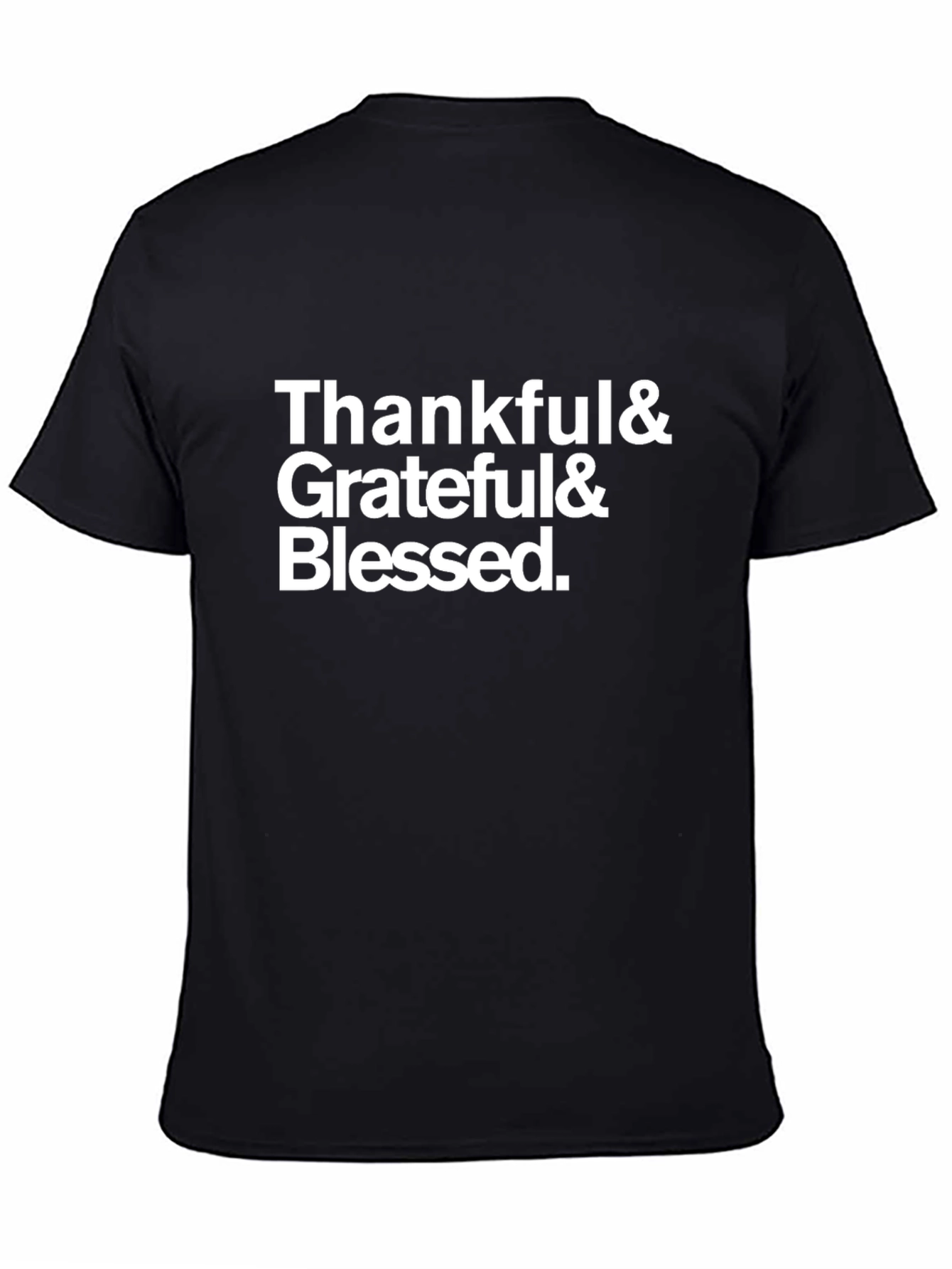 Thankful Grateful Blessed Graphic Tee