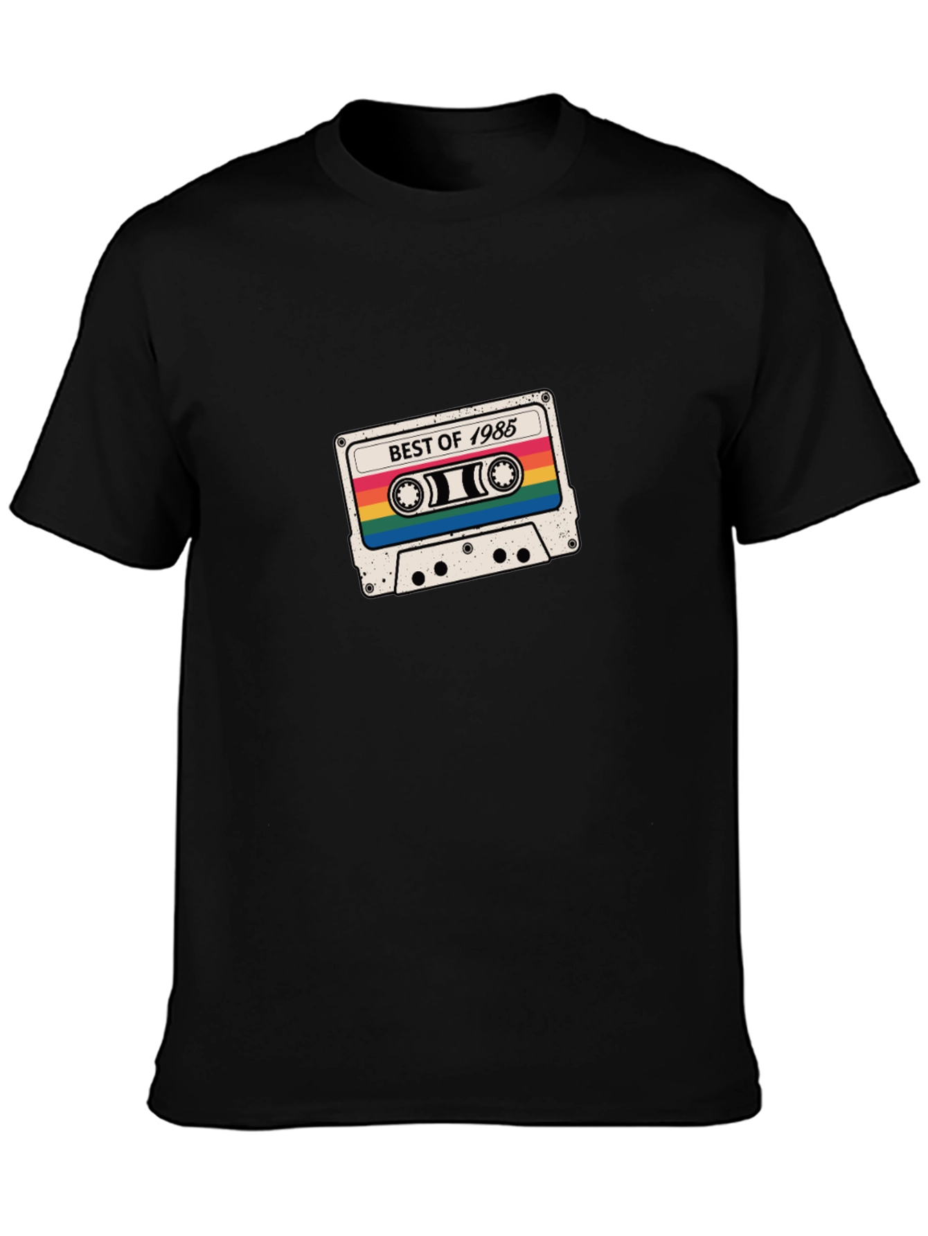 Retro Best of 1985 Cassette Graphic T-Shirt
