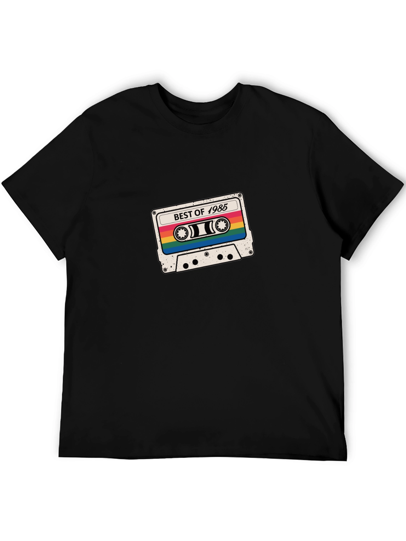 Retro Best of 1985 Cassette Graphic T-Shirt