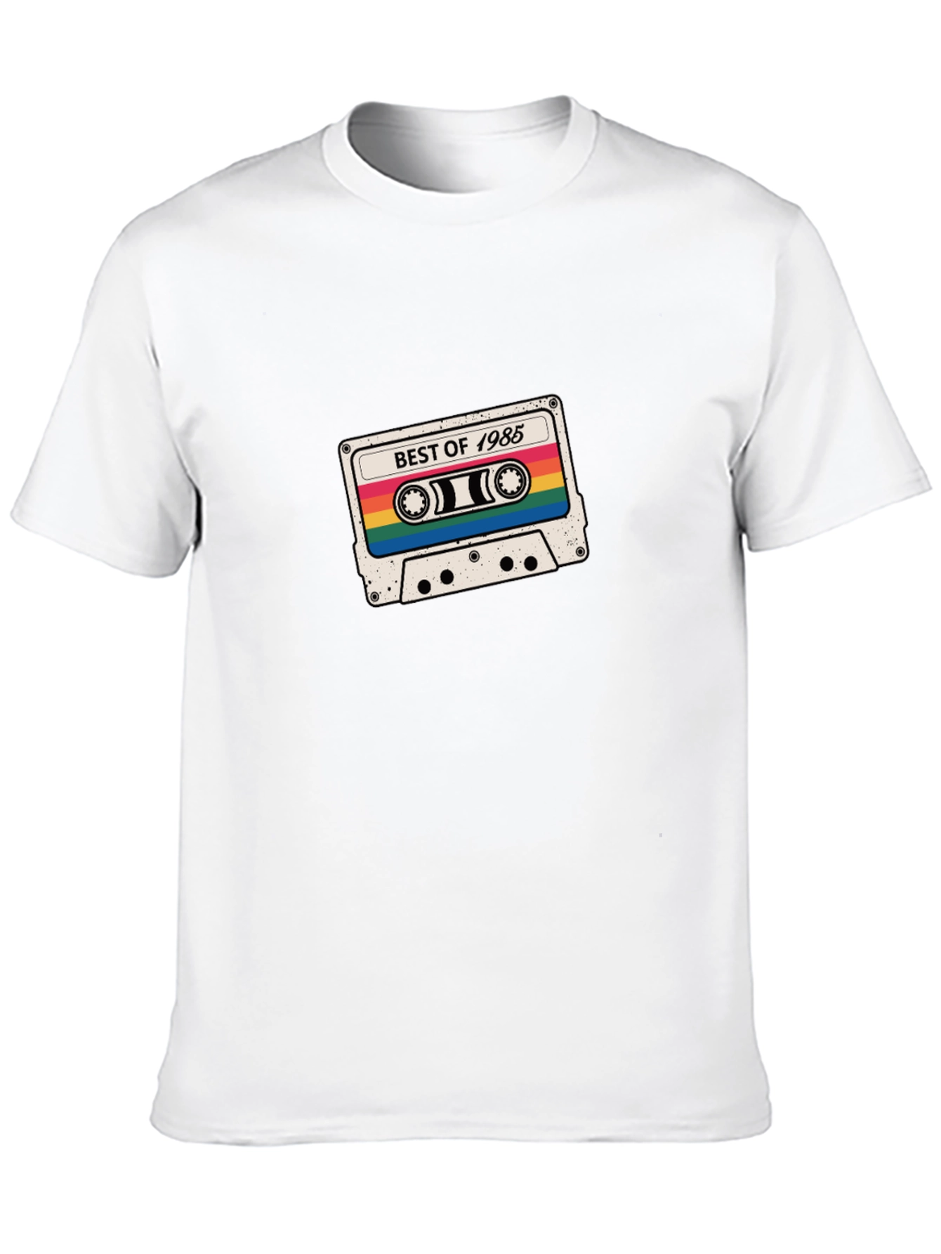 Retro Best of 1985 Cassette Graphic T-Shirt