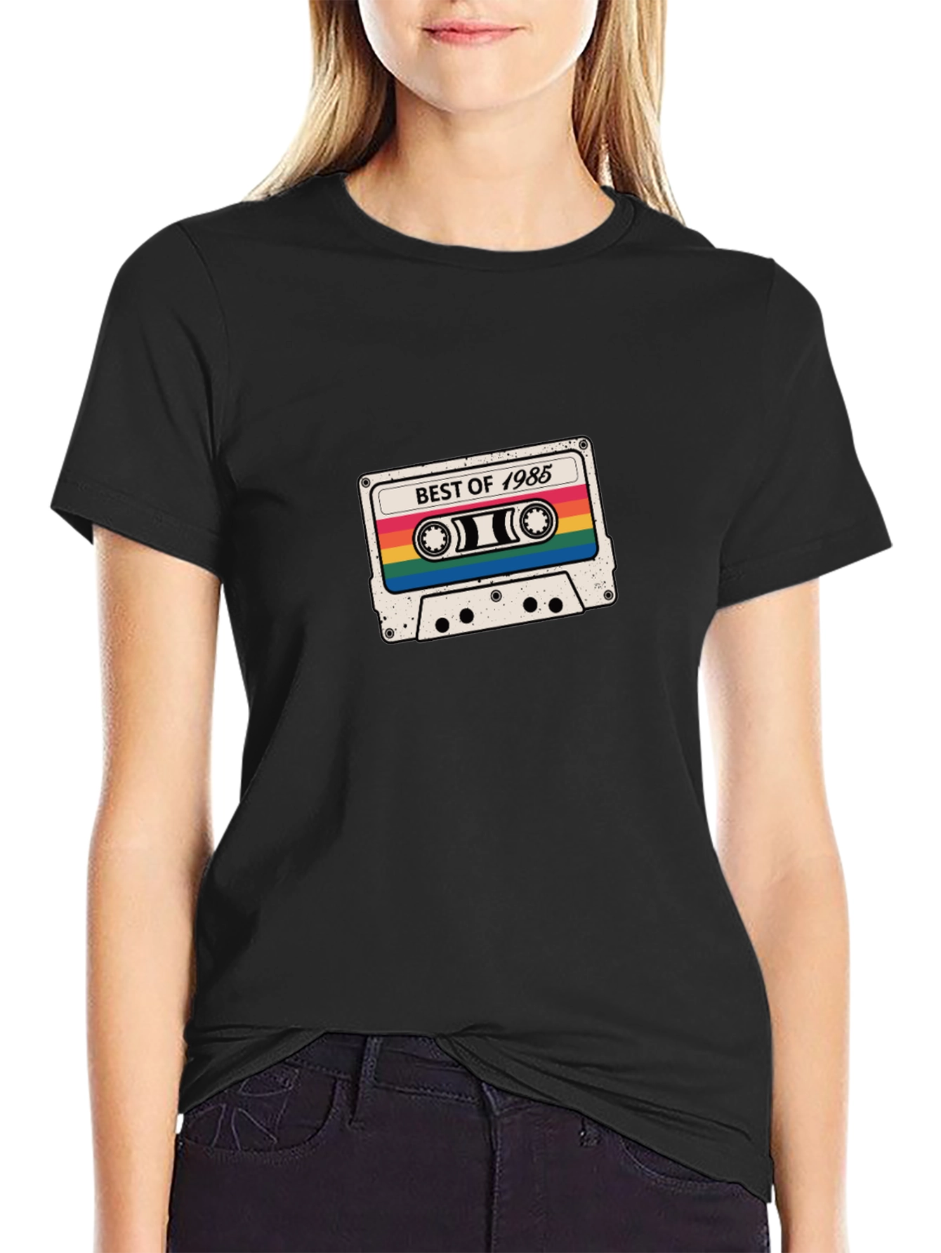 Retro Best of 1985 Cassette Graphic T-Shirt