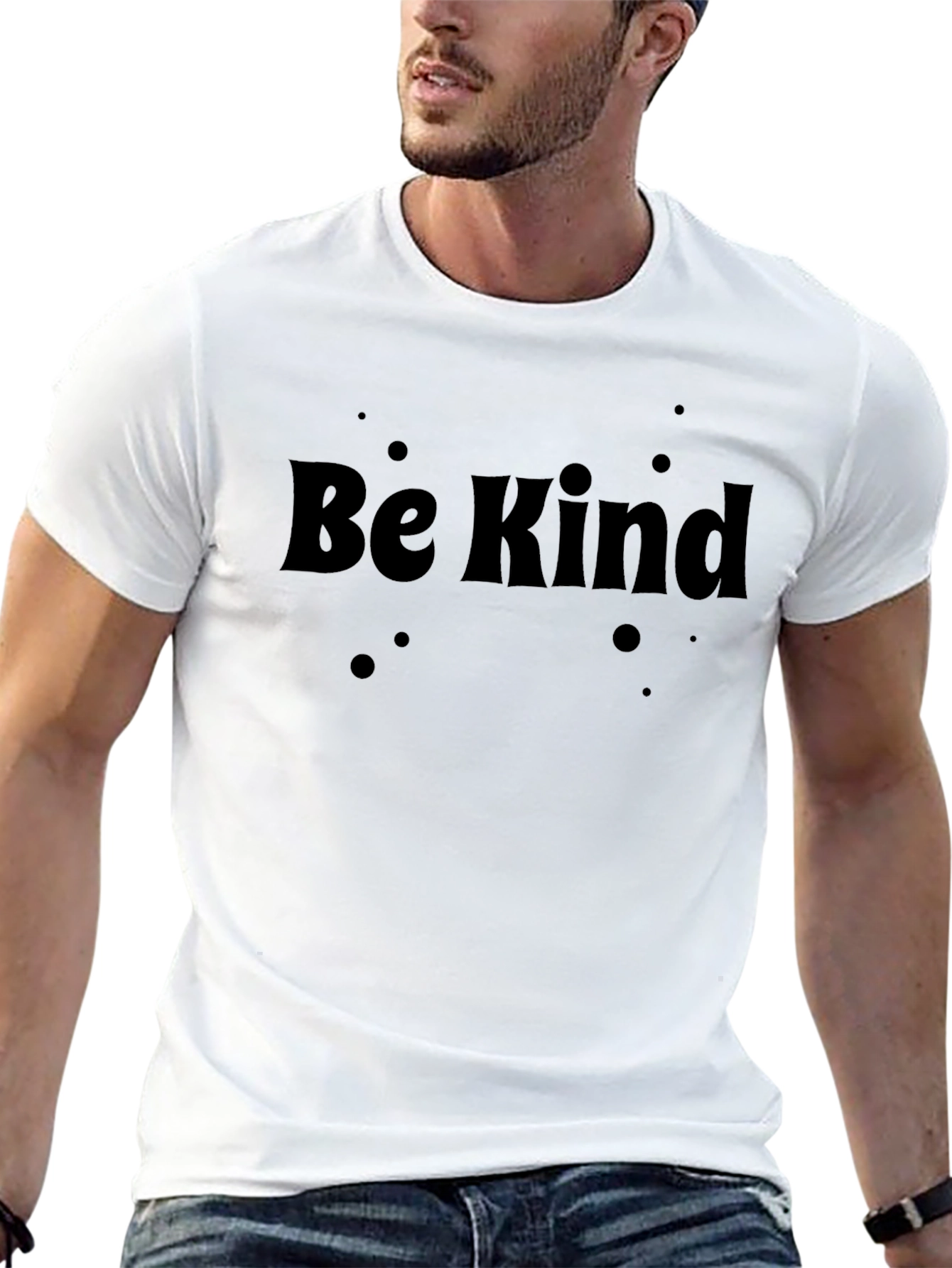 Be Kind Black Graphic Tee - Unisex