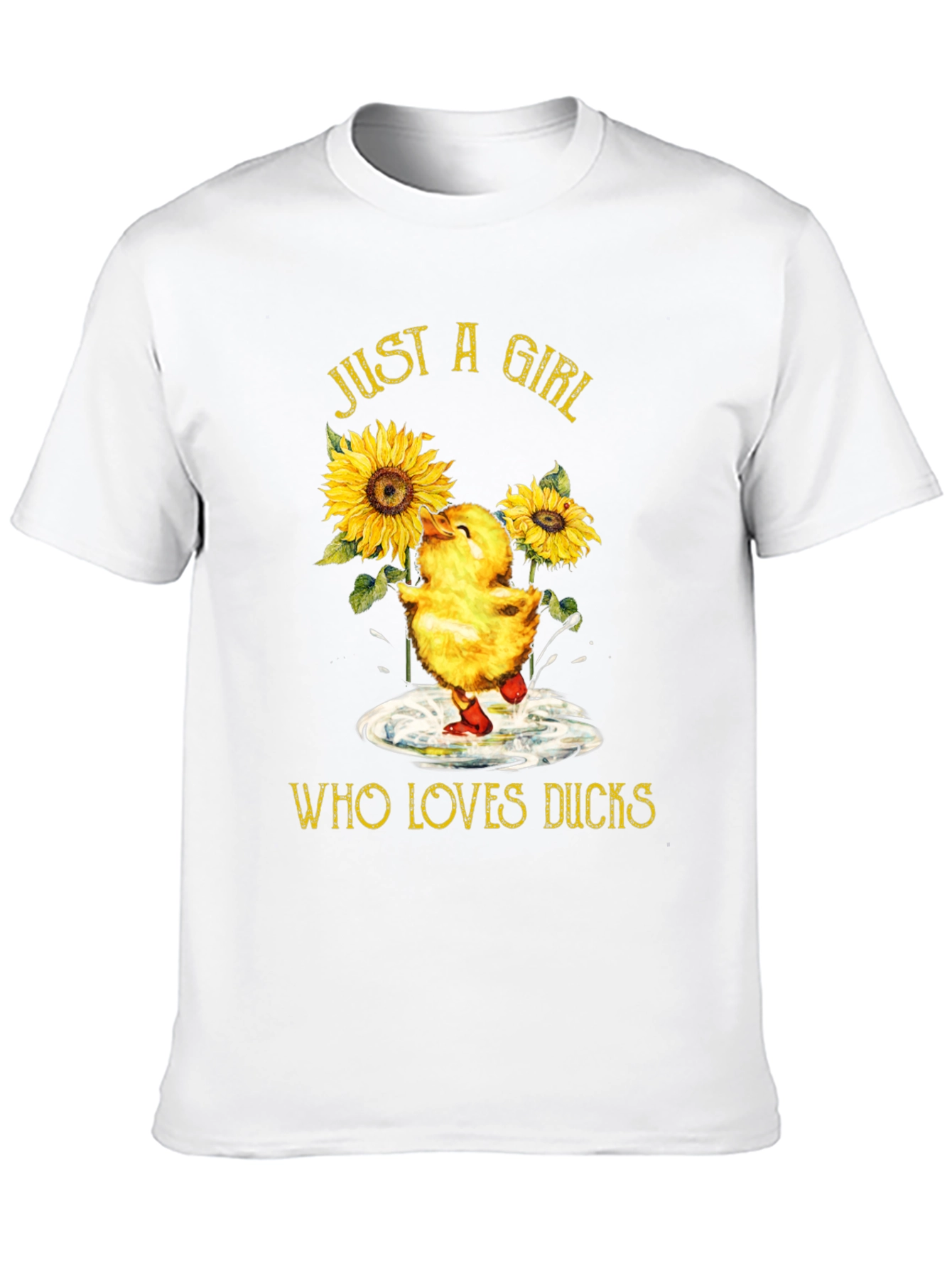 Just A Girl Who Loves Ducks T-Shirt
