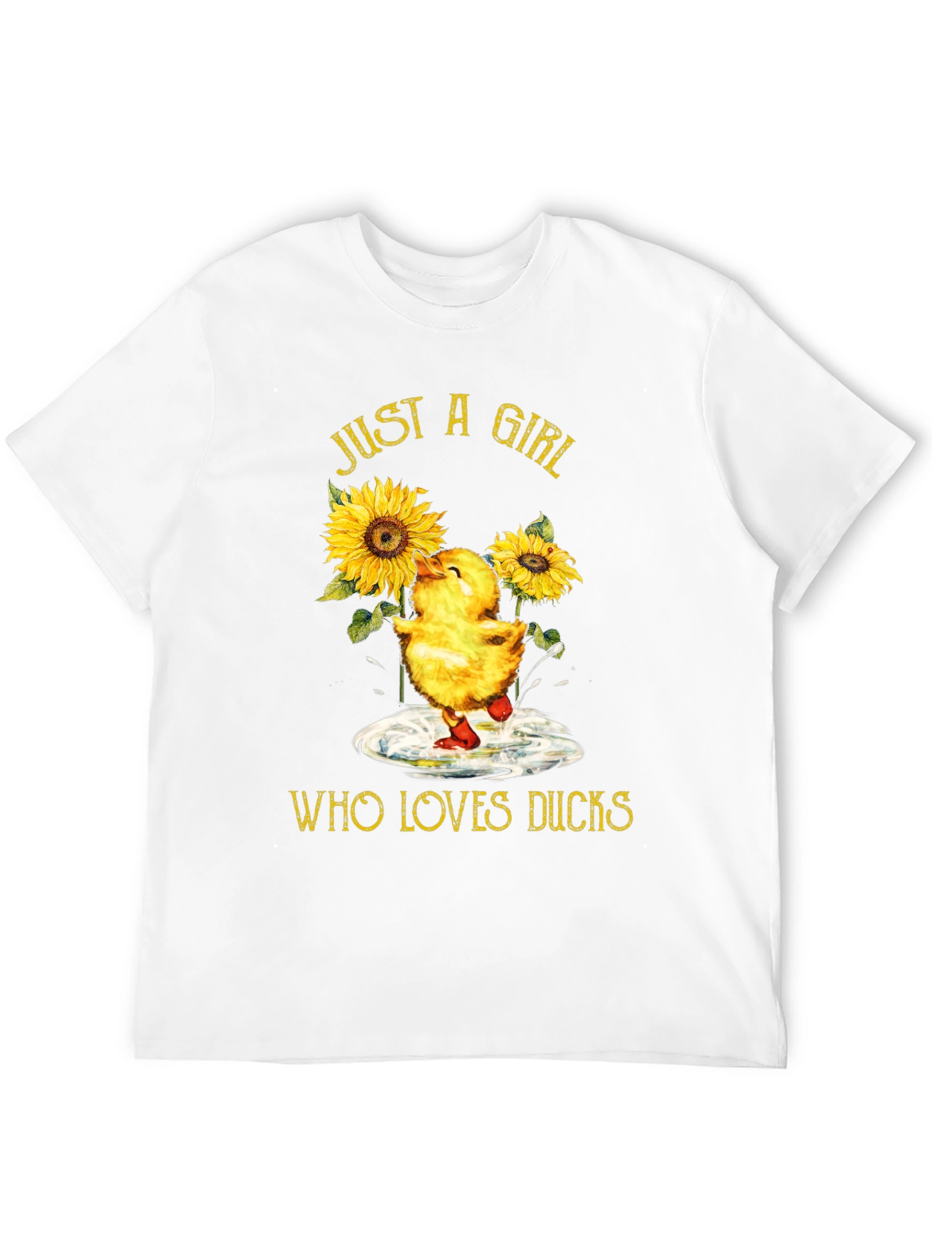Just A Girl Who Loves Ducks T-Shirt