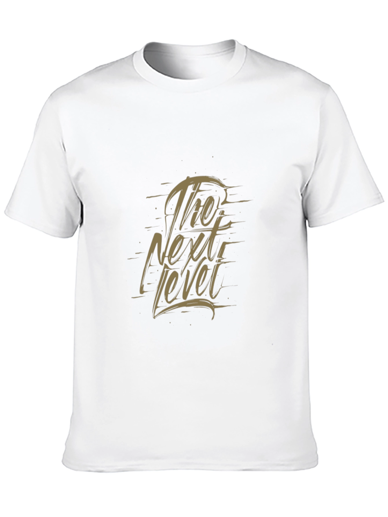 The Next Level Black Graphic Tee