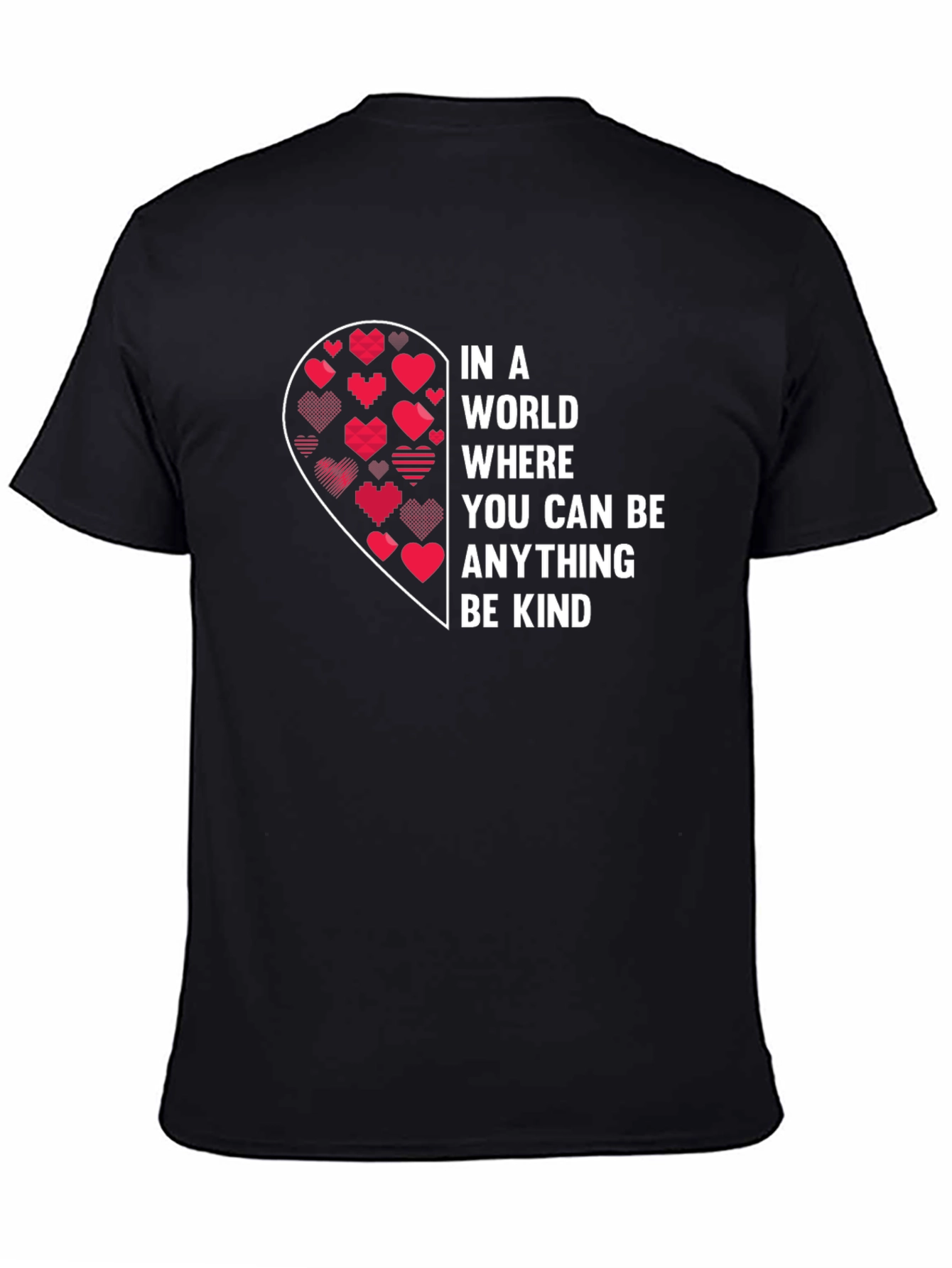 Be Kind Heart Graphic T-Shirt
