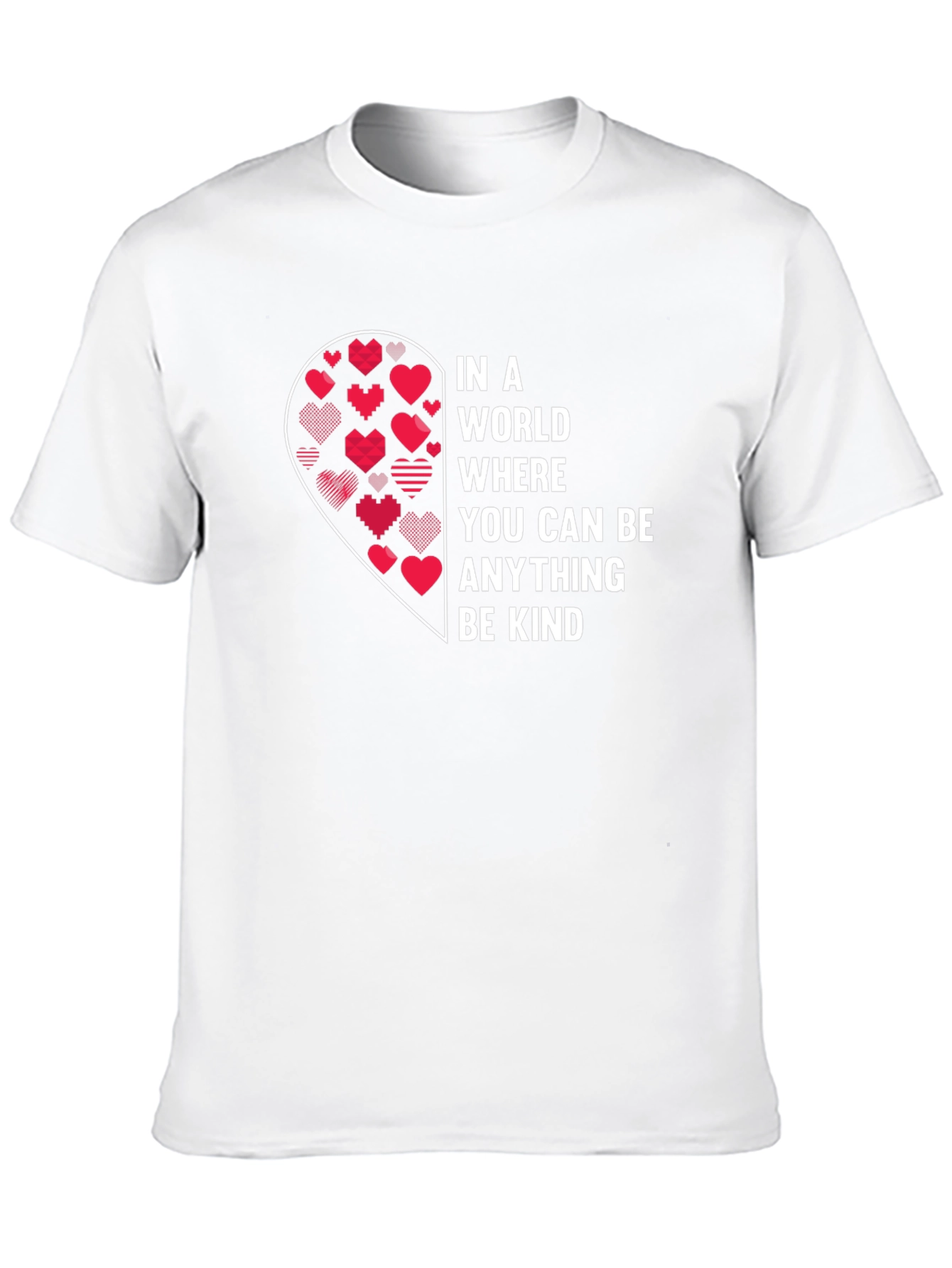 Be Kind Heart Graphic T-Shirt