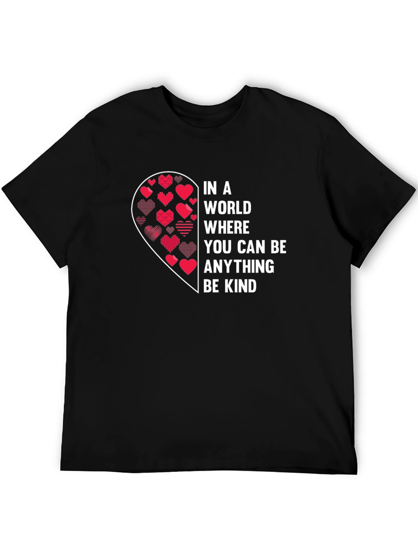 Be Kind Heart Graphic T-Shirt