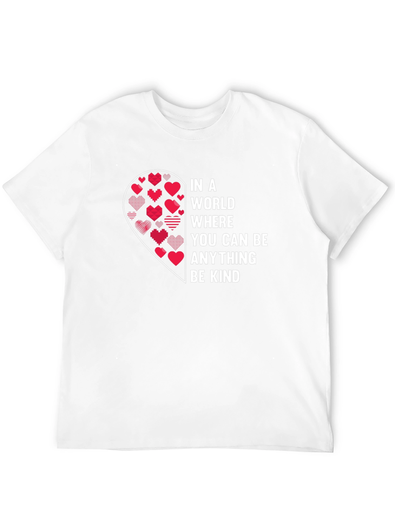 Be Kind Heart Graphic T-Shirt