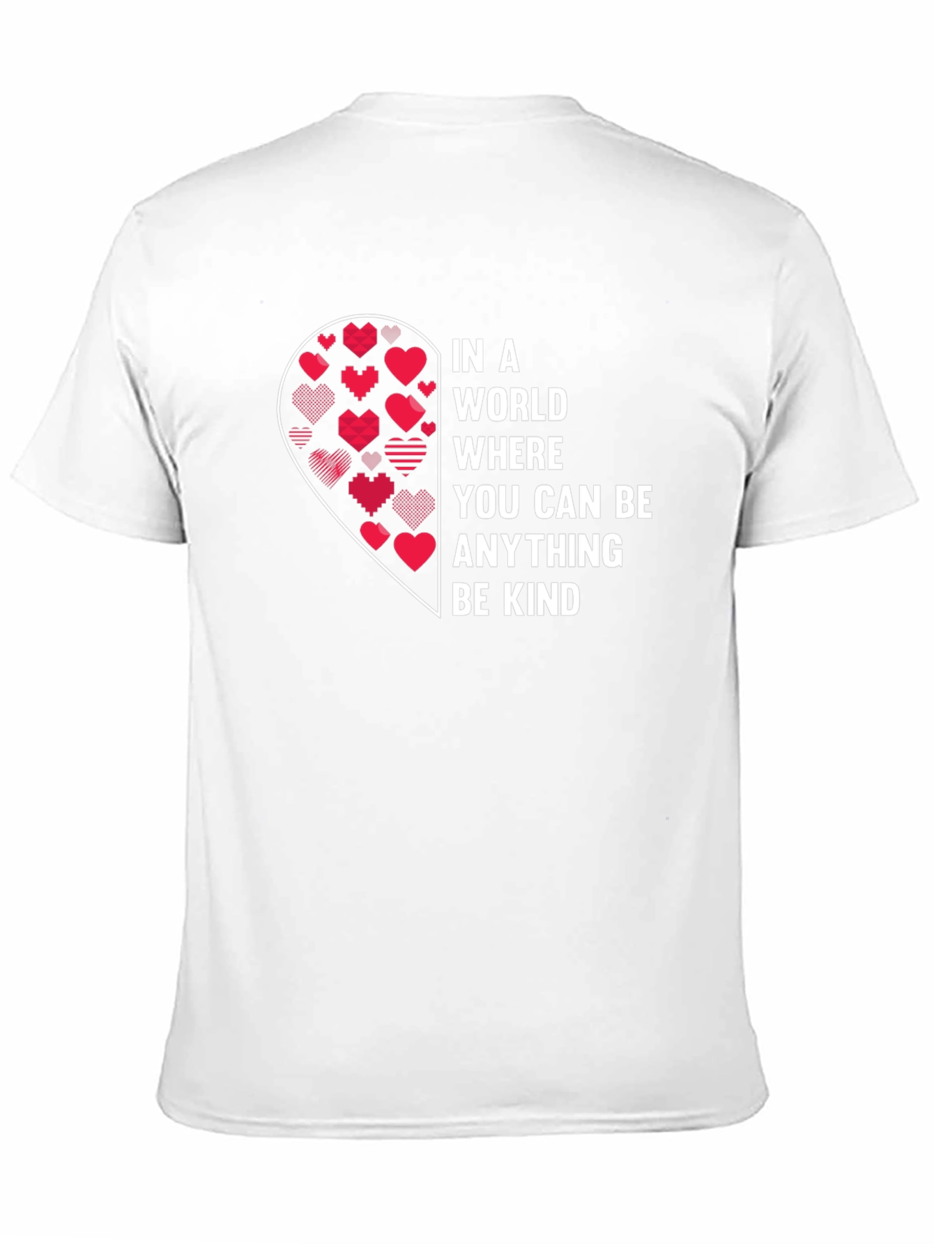 Be Kind Heart Graphic T-Shirt