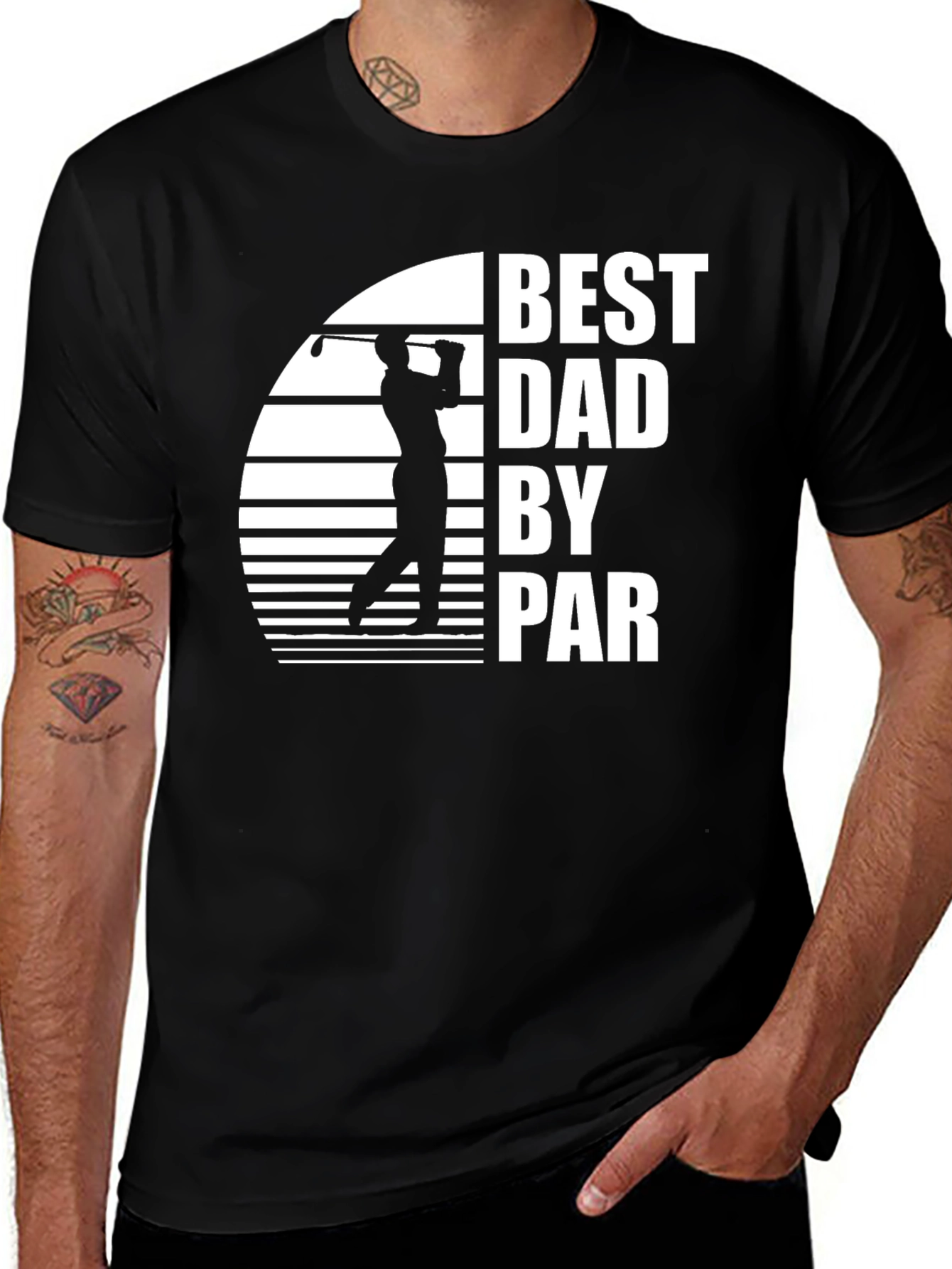 Best Dad By Par Golf T-Shirt