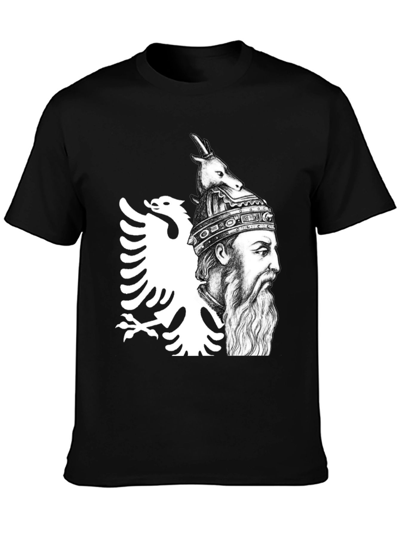 Albanian Hero Graphic T-Shirt