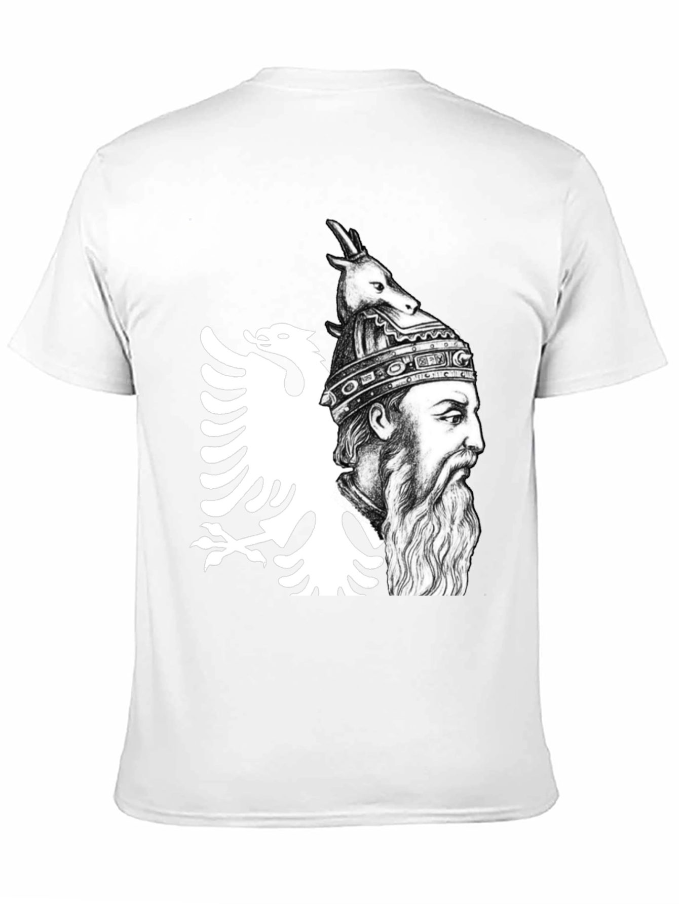 Albanian Hero Graphic T-Shirt