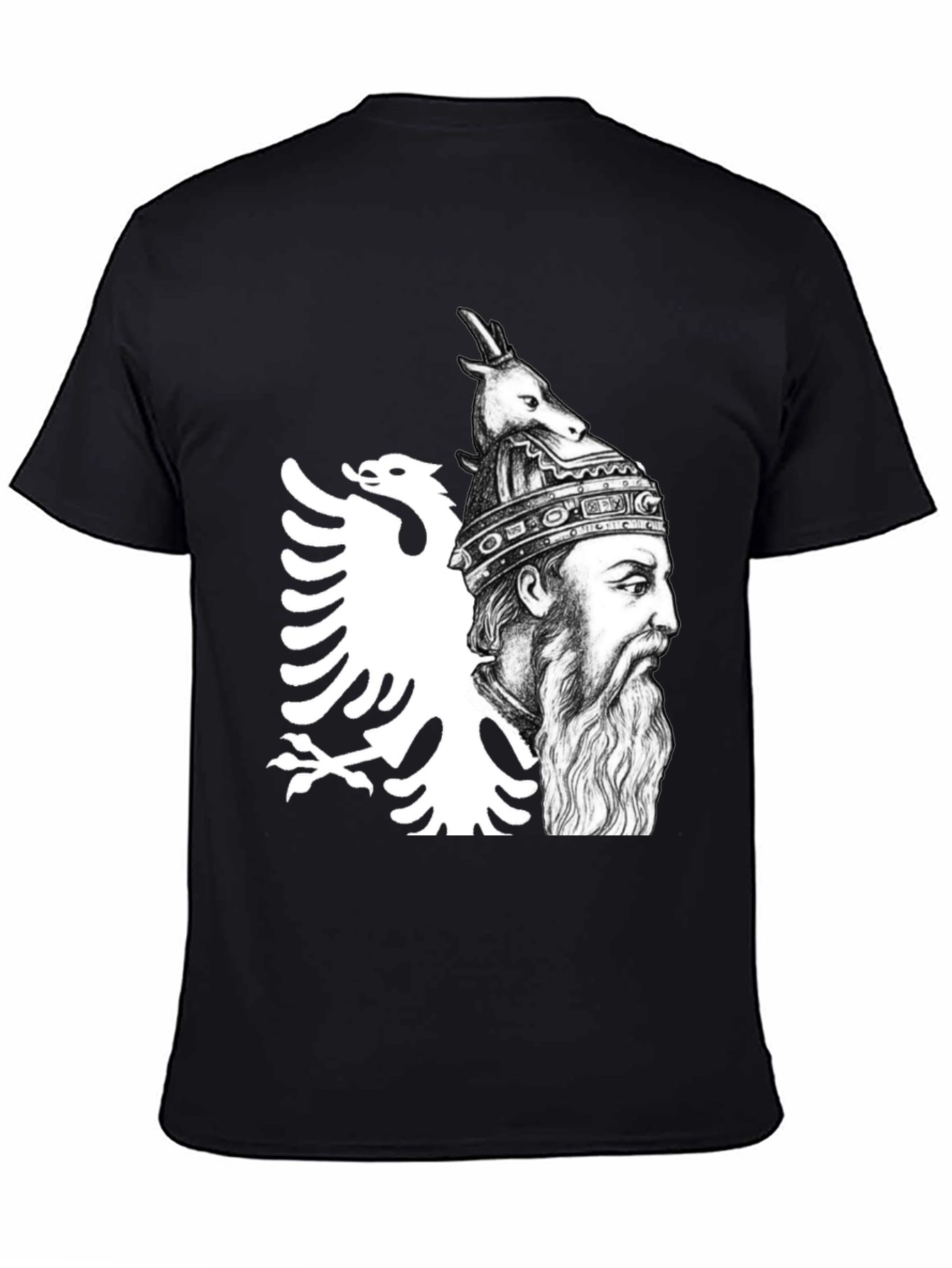 Albanian Hero Graphic T-Shirt