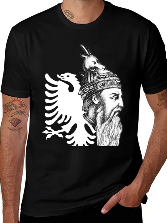 Albanian Hero Graphic T-Shirt