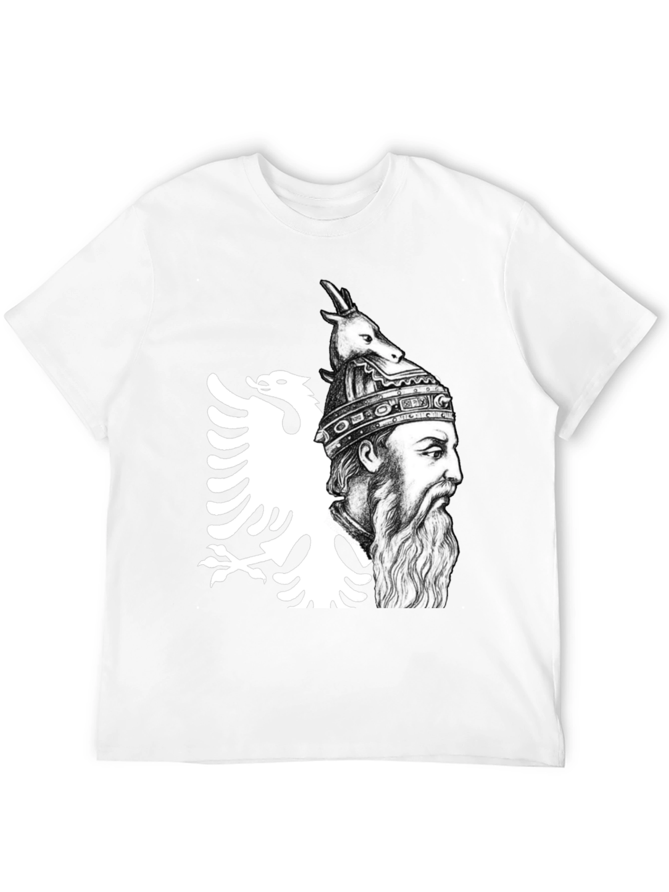 Albanian Hero Graphic T-Shirt