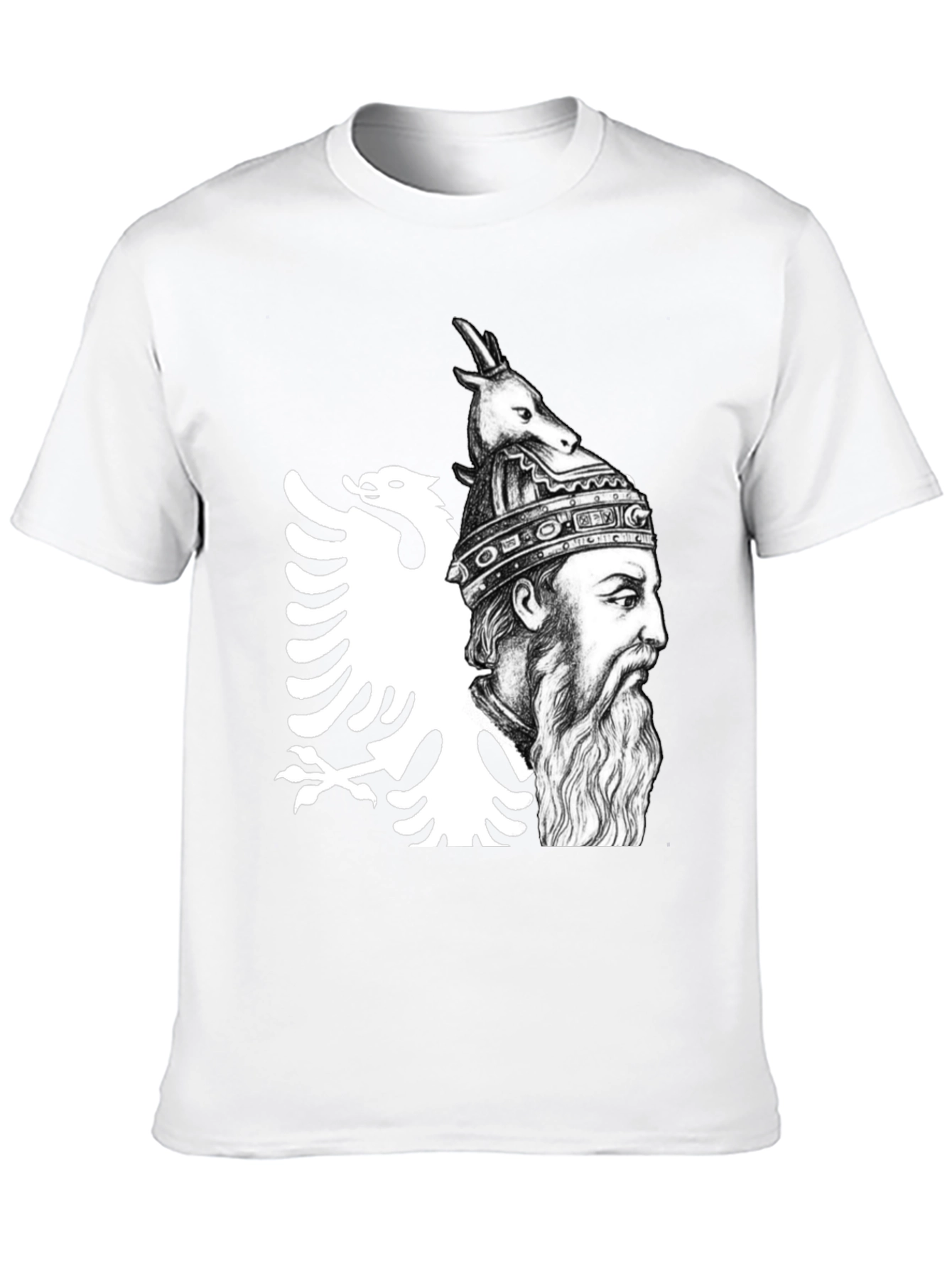 Albanian Hero Graphic T-Shirt