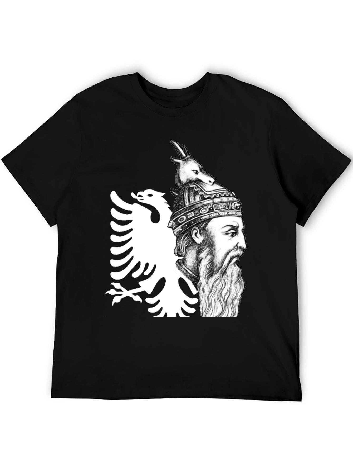 Albanian Hero Graphic T-Shirt