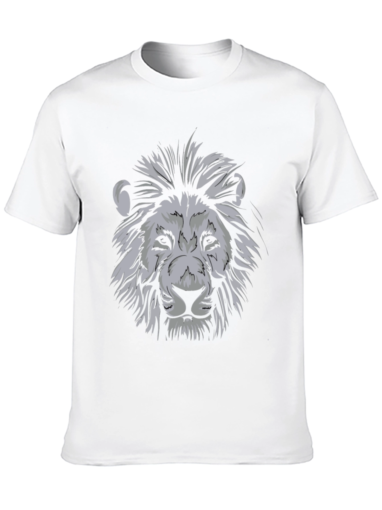 Lion Graphic Black T-Shirt