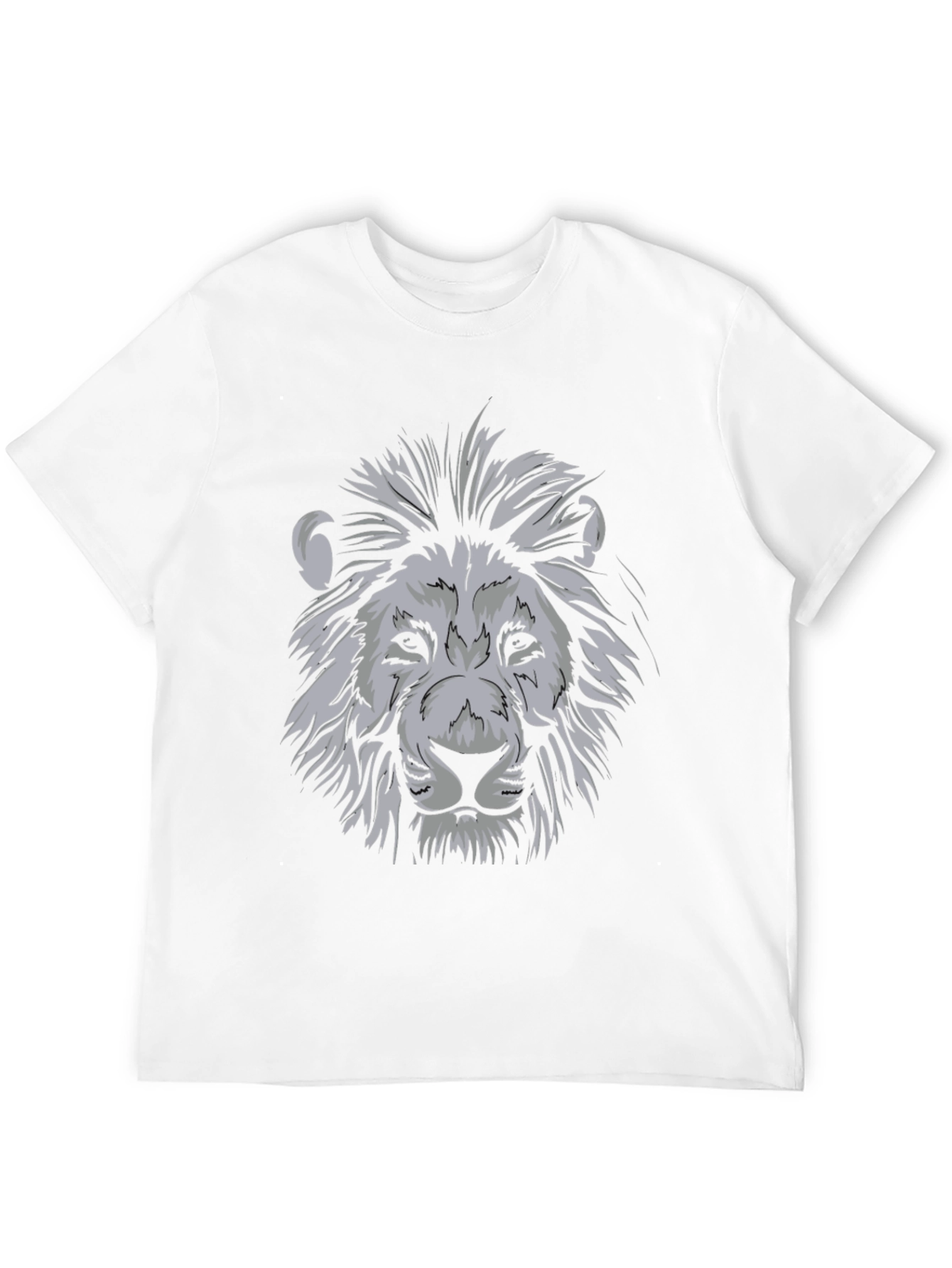 Lion Graphic Black T-Shirt