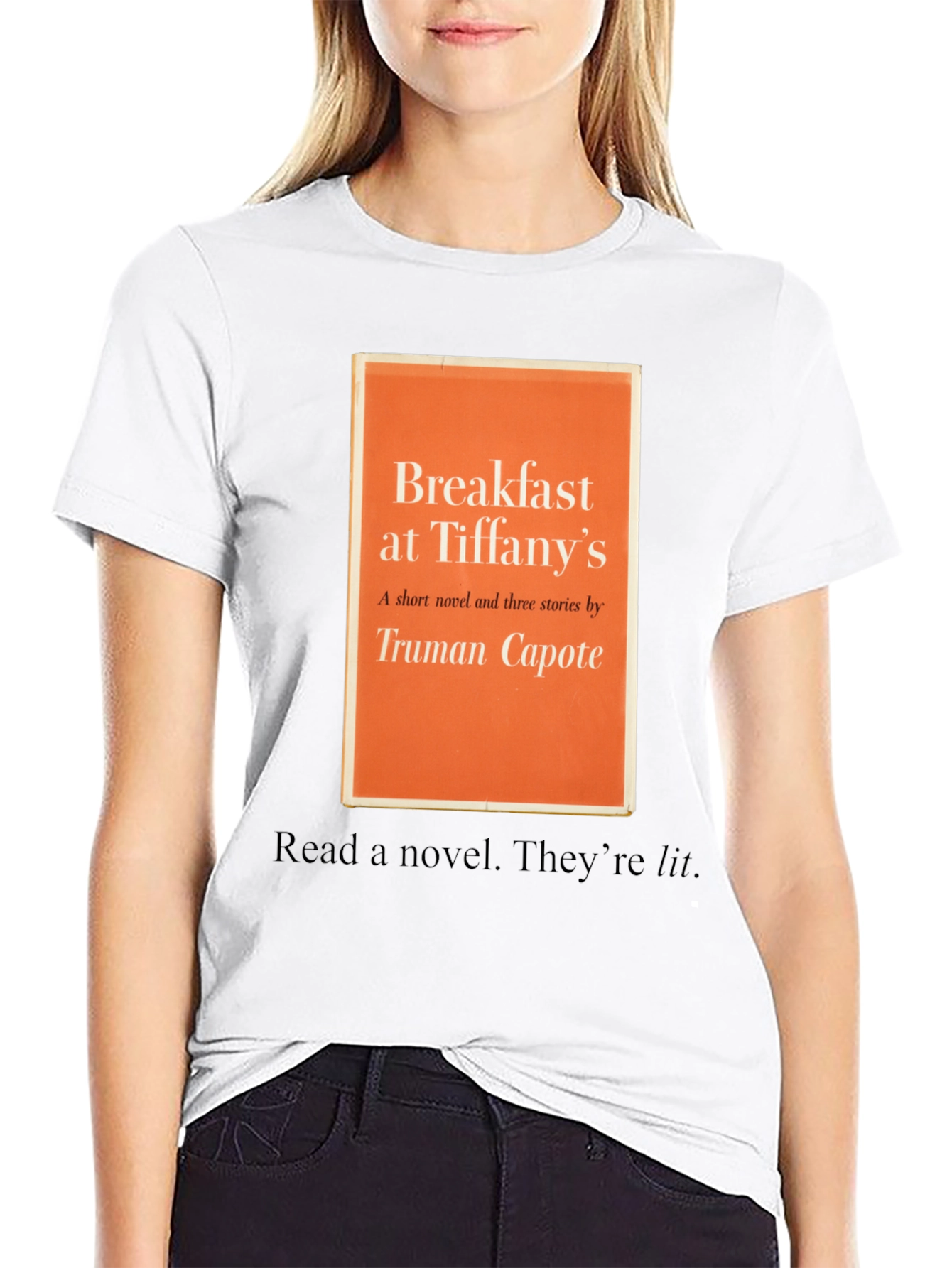 Breakfast at Tiffanys Novel T-Shirt