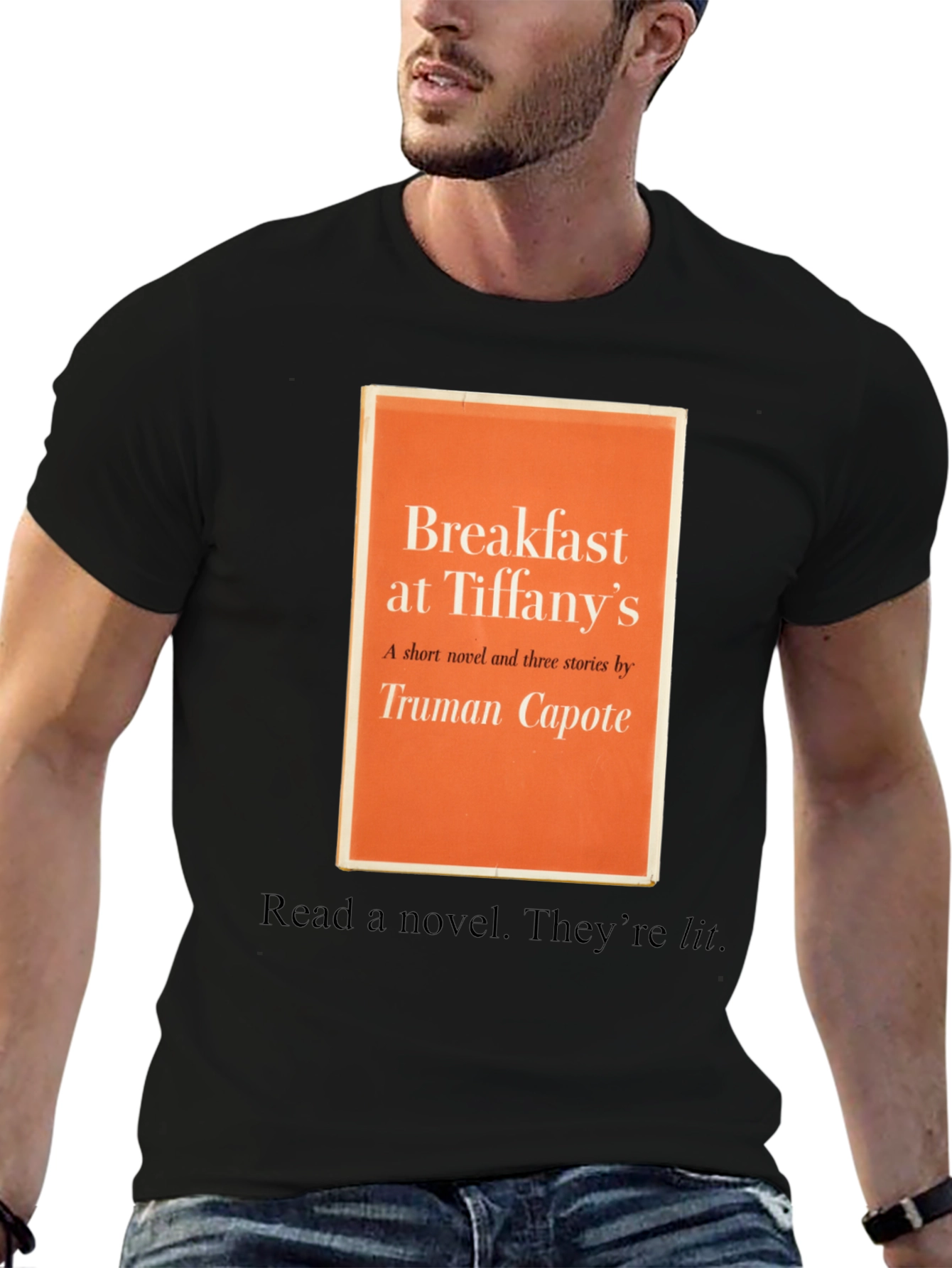 Breakfast at Tiffanys Novel T-Shirt