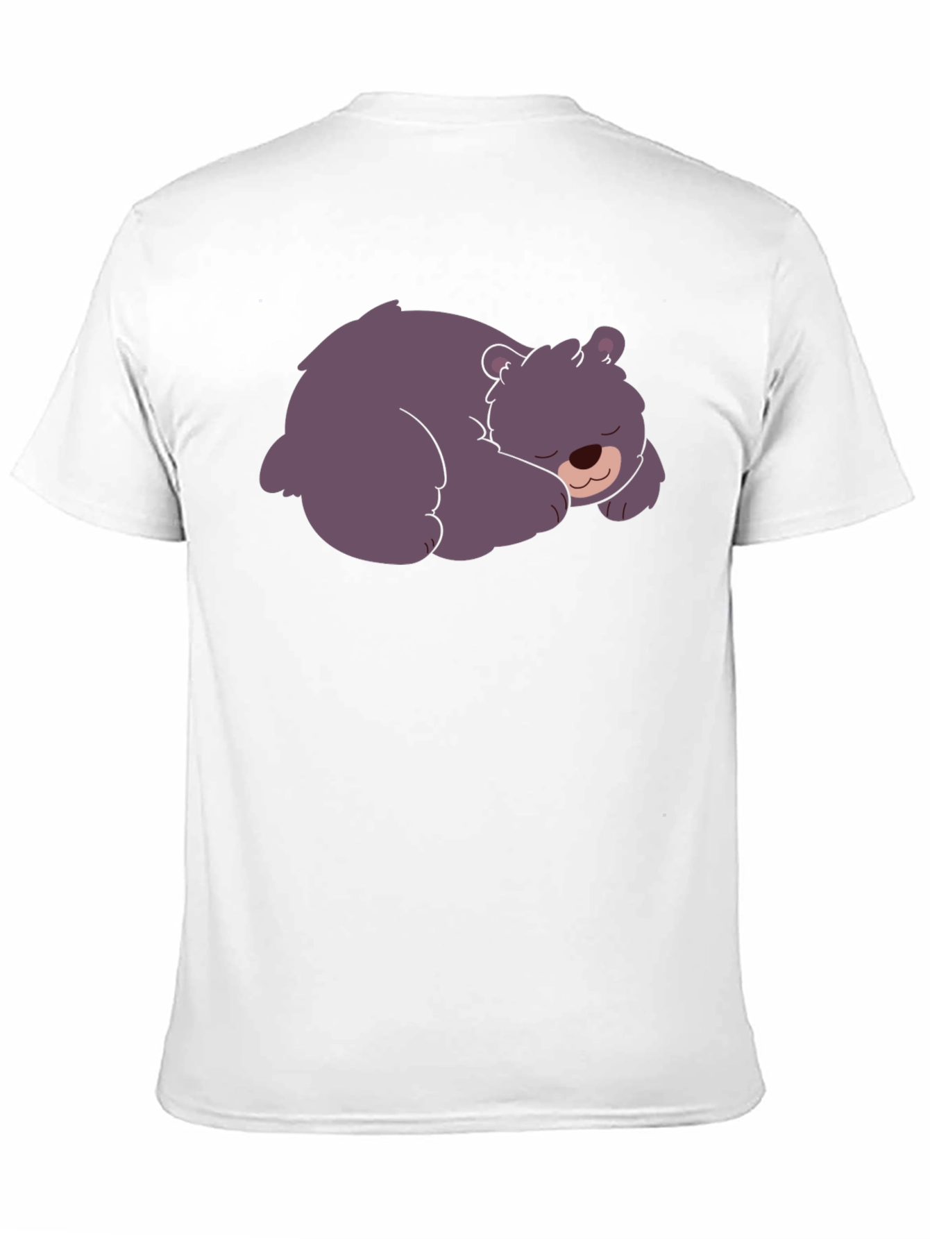 Sleeping Bear Graphic T-Shirt - Black