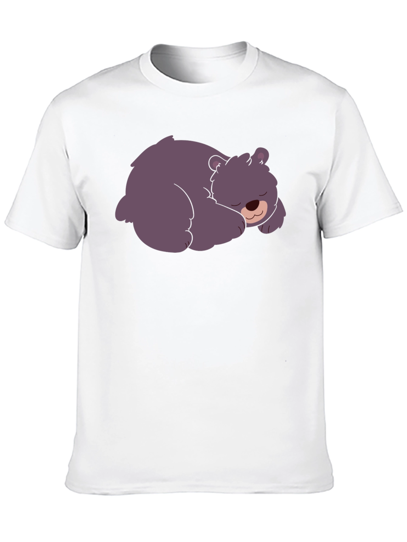 Sleeping Bear Graphic T-Shirt - Black