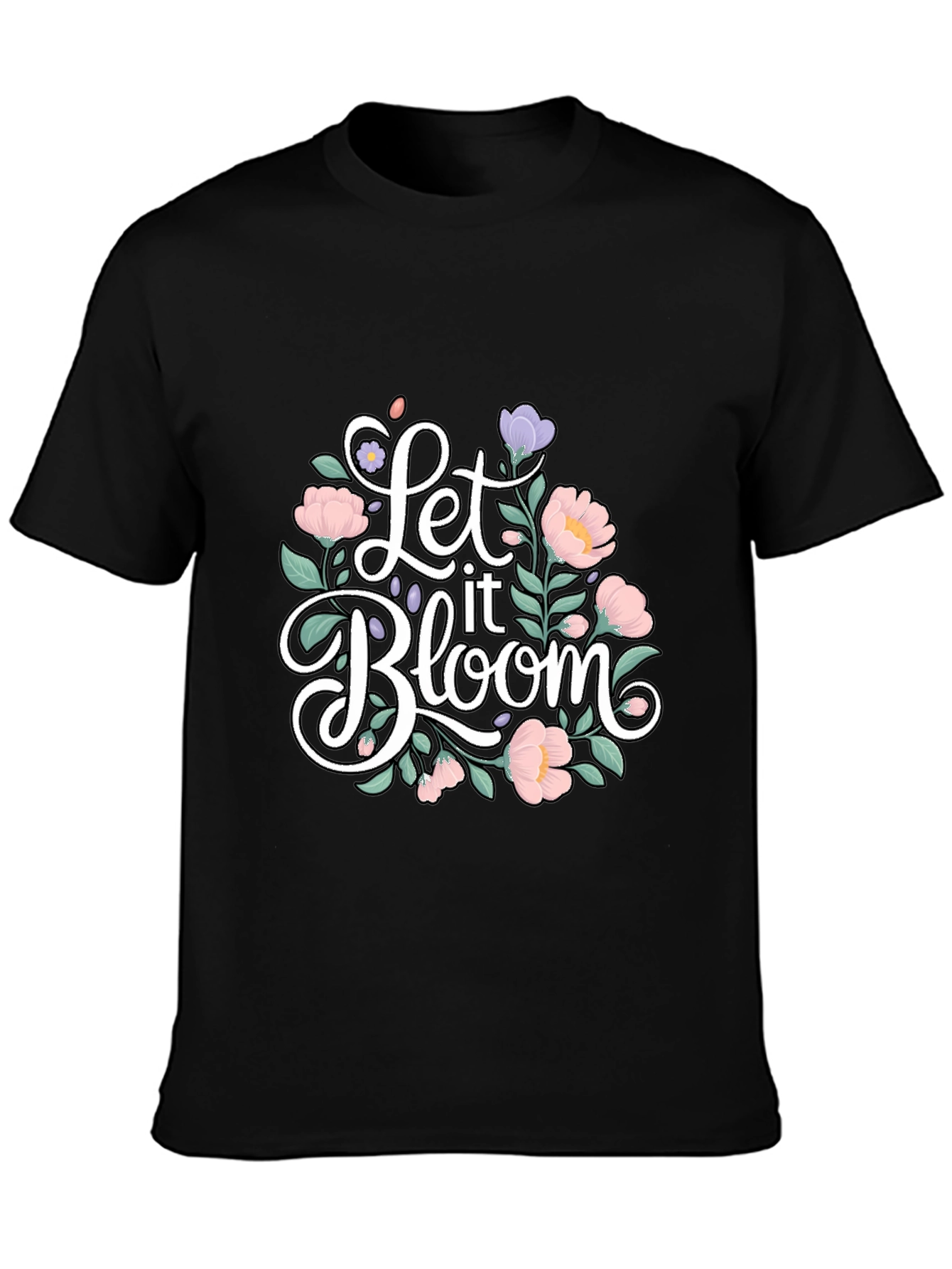 Let it Bloom Floral Graphic T-Shirt