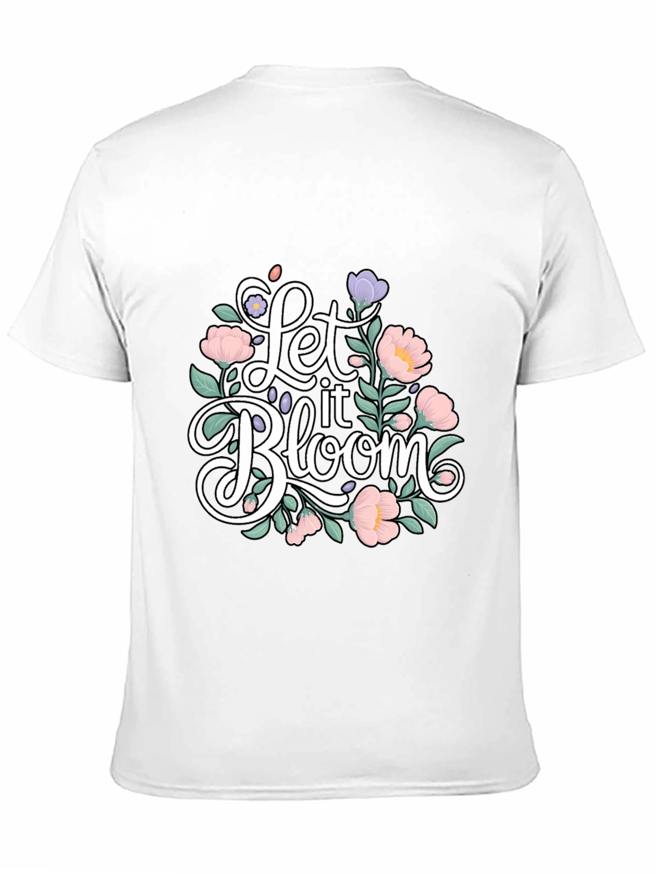 Let it Bloom Floral Graphic T-Shirt