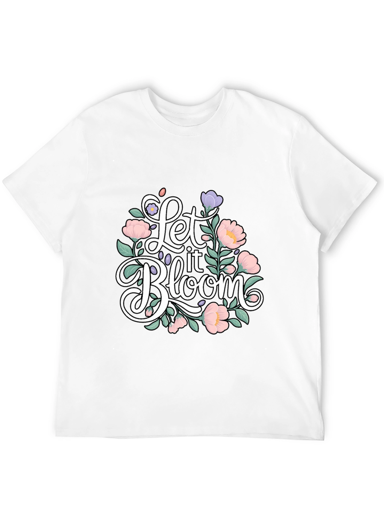 Let it Bloom Floral Graphic T-Shirt