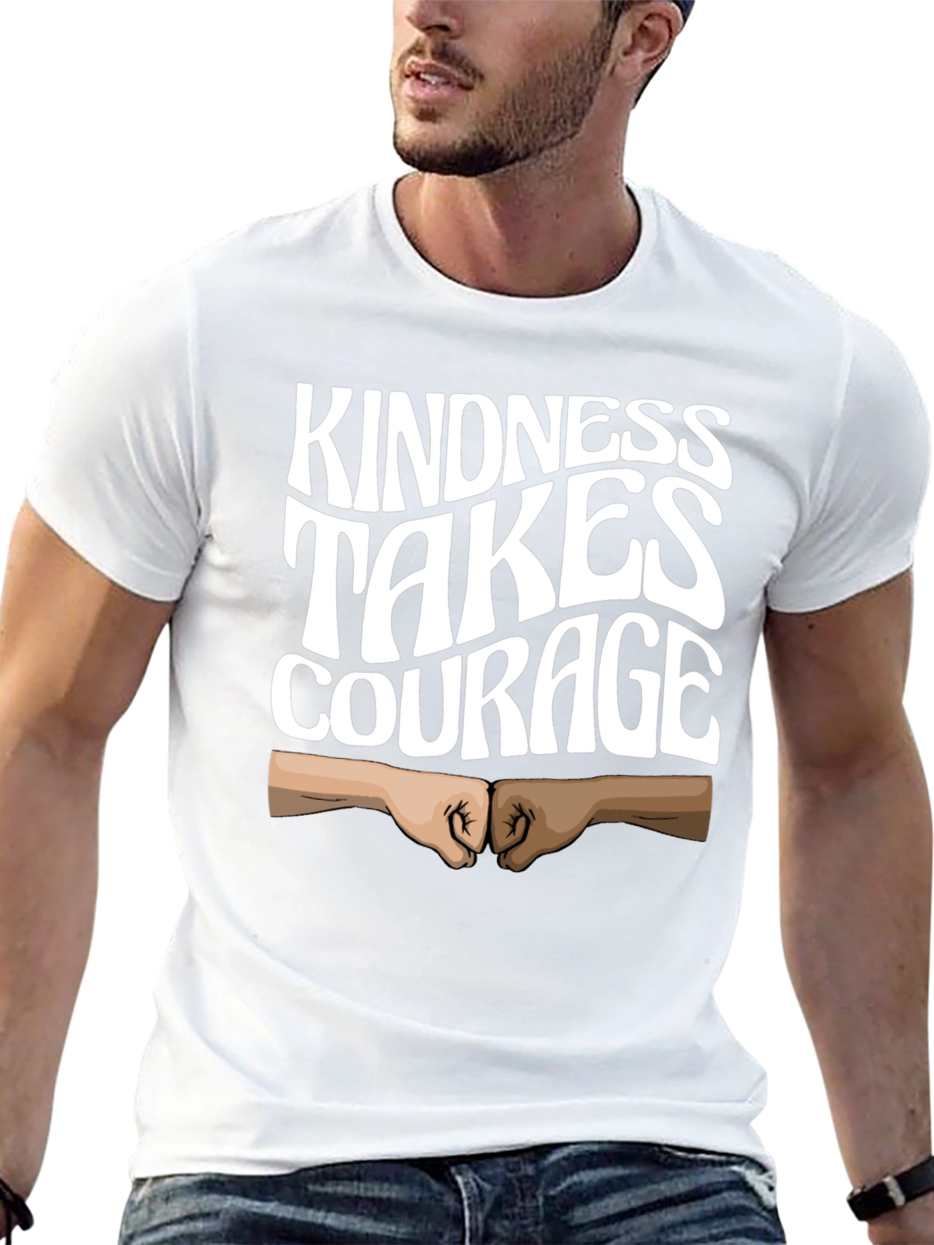 Kindness Takes Courage Graphic Tee