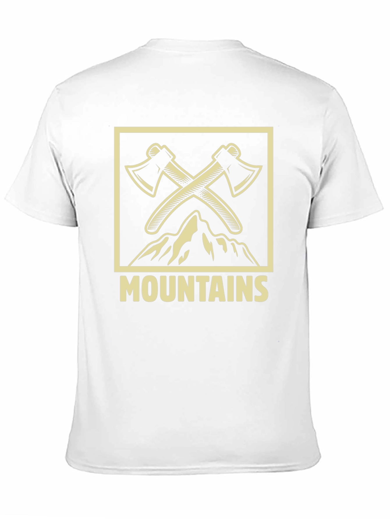 Mountains & Axes Graphic Tee - Adventure Ready!