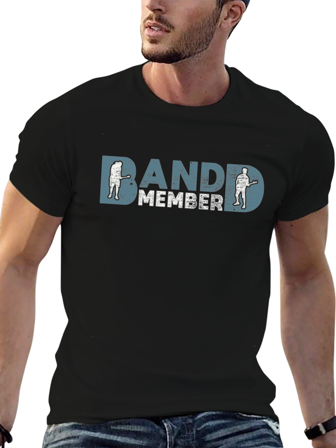 Band Member Graphic Tee - Musician T-Shirt