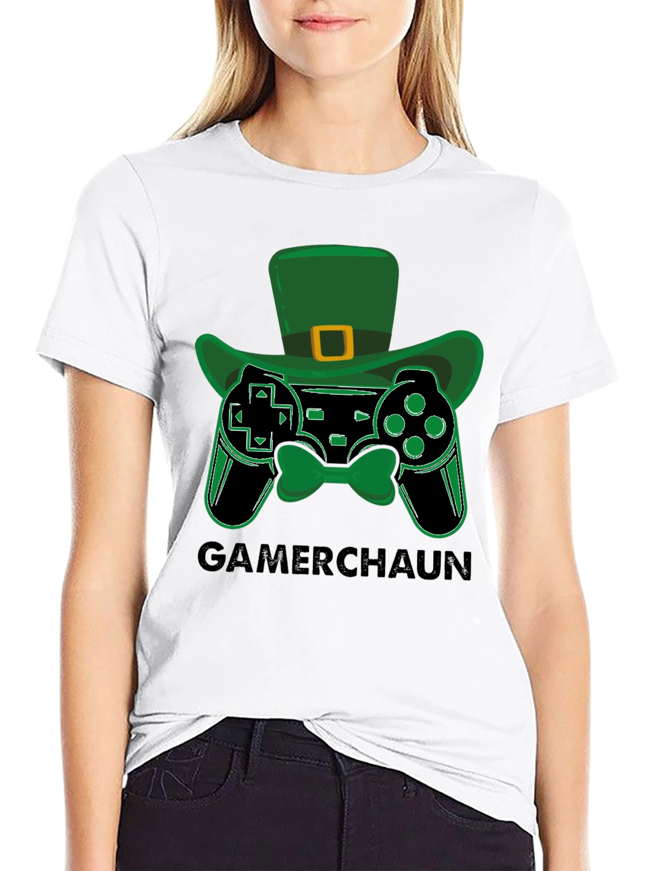 Gamerchaun T-Shirt - St. Patricks Day Gaming Tee