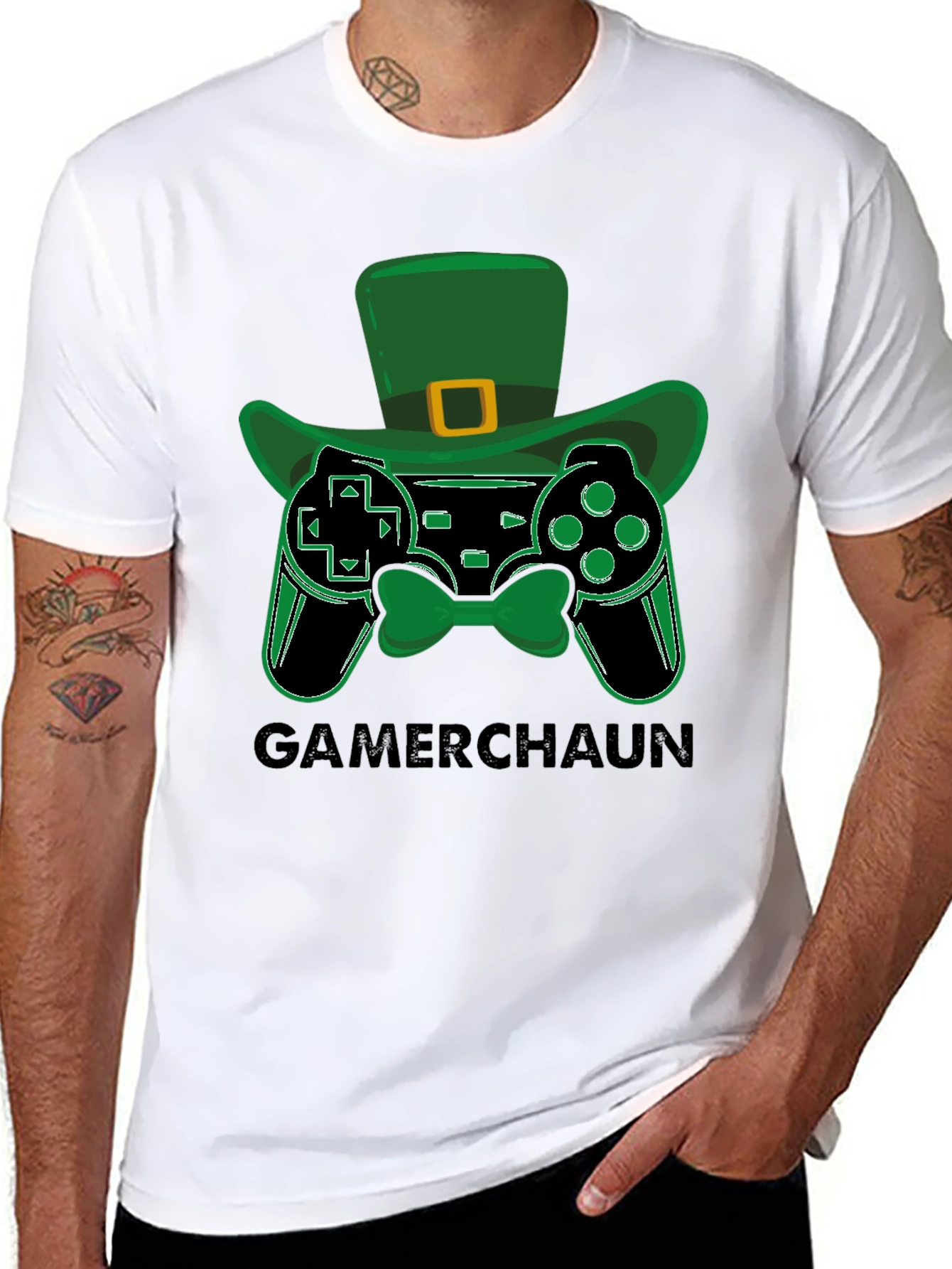 Gamerchaun T-Shirt - St. Patricks Day Gaming Tee