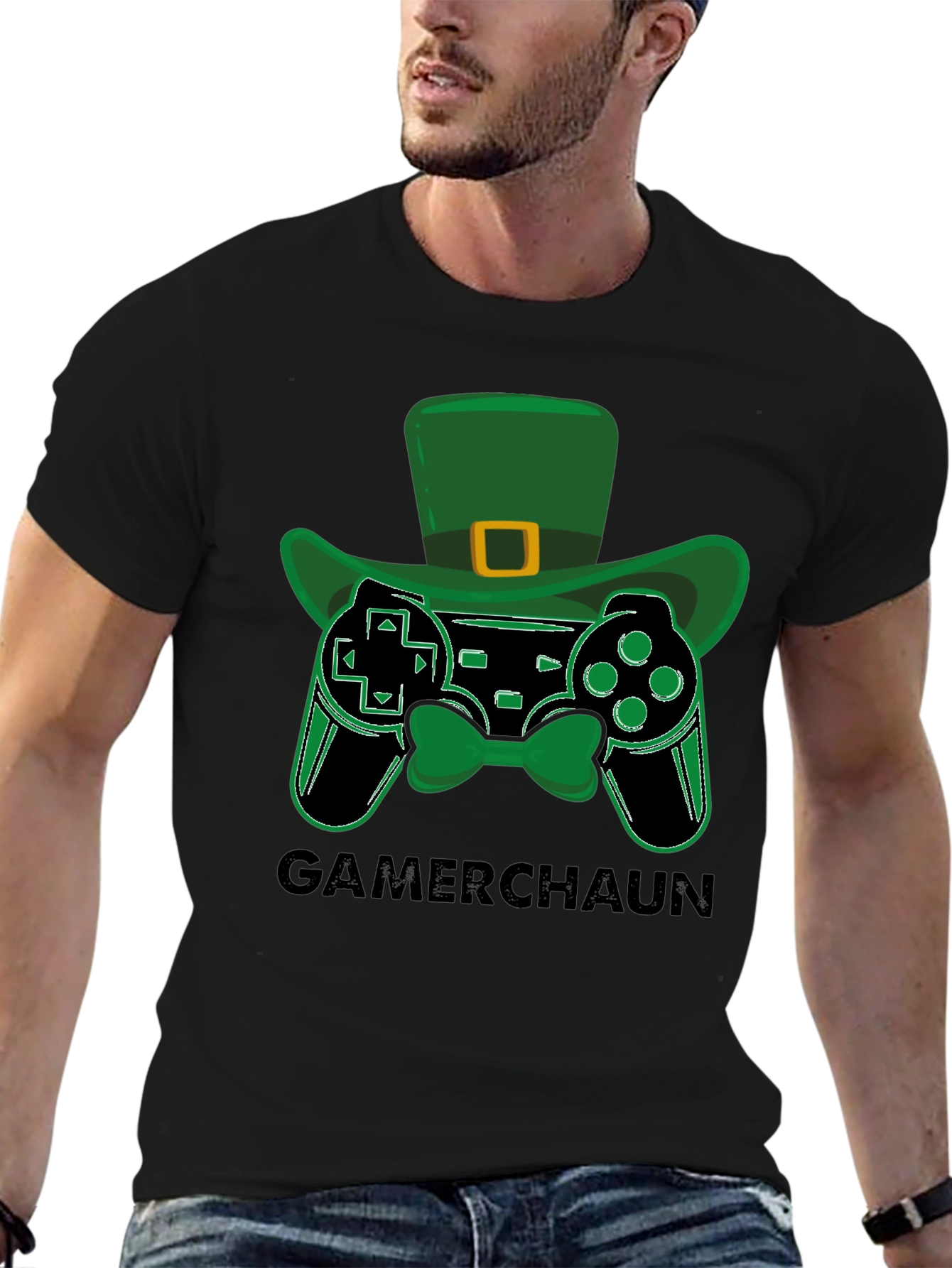 Gamerchaun T-Shirt - St. Patricks Day Gaming Tee