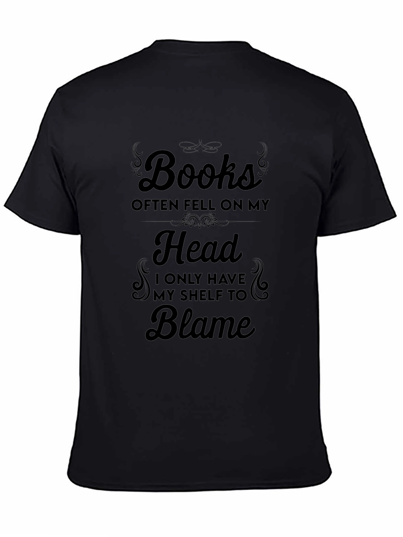Humorous Books Often Fell Graphic T-Shirt