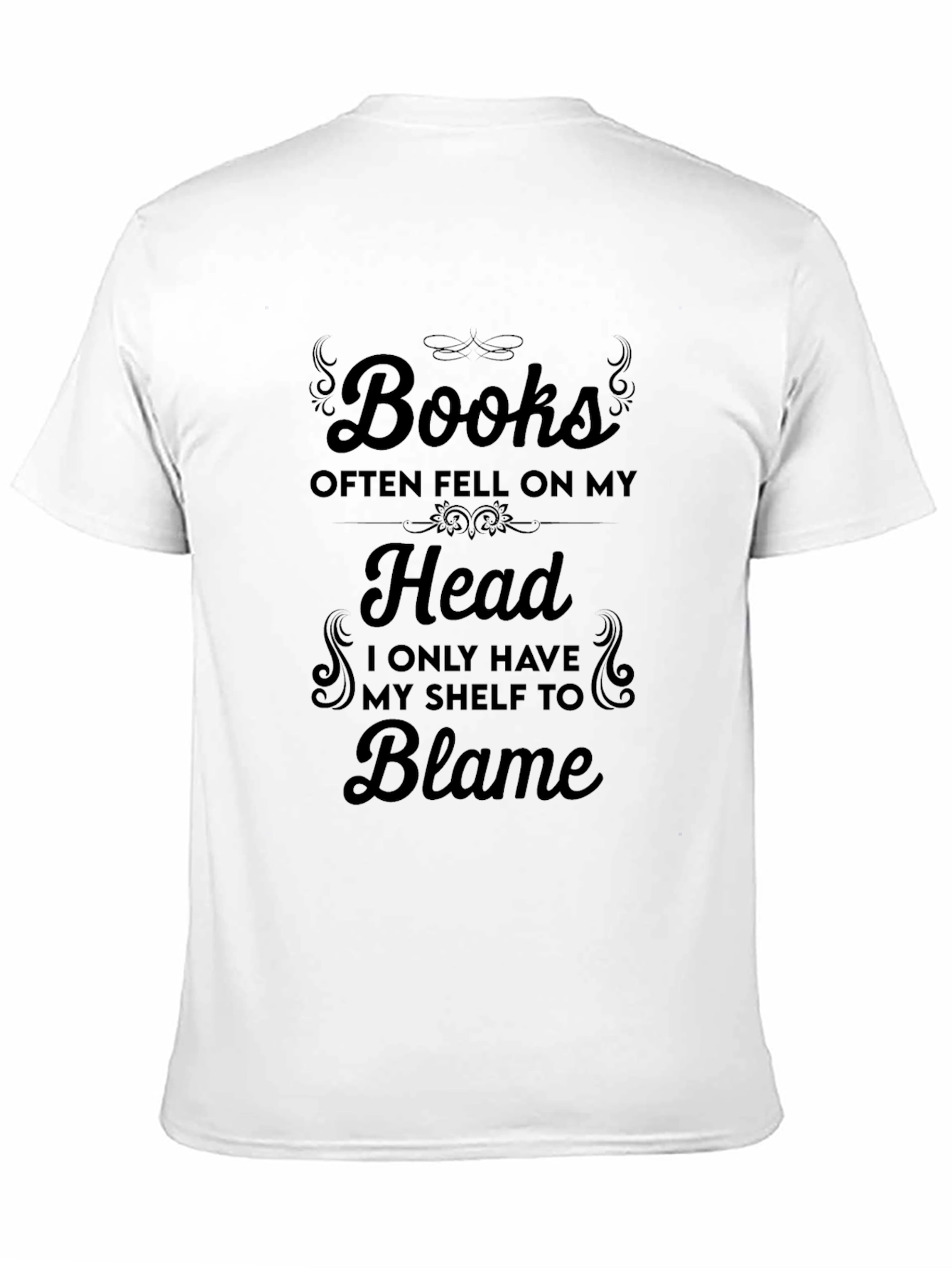 Humorous Books Often Fell Graphic T-Shirt