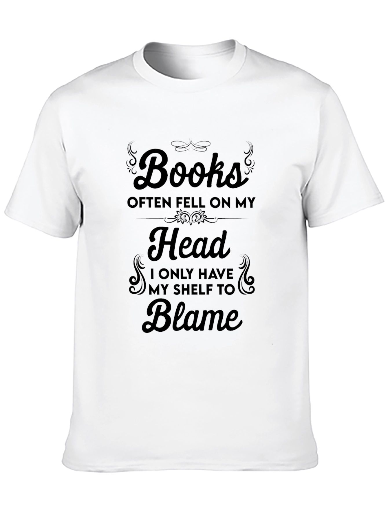 Humorous Books Often Fell Graphic T-Shirt