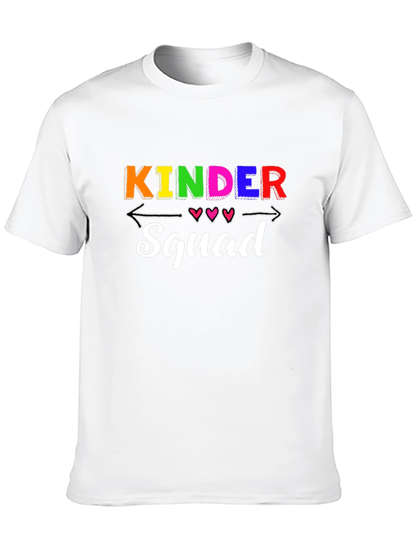 Kinder Squad Black T-Shirt